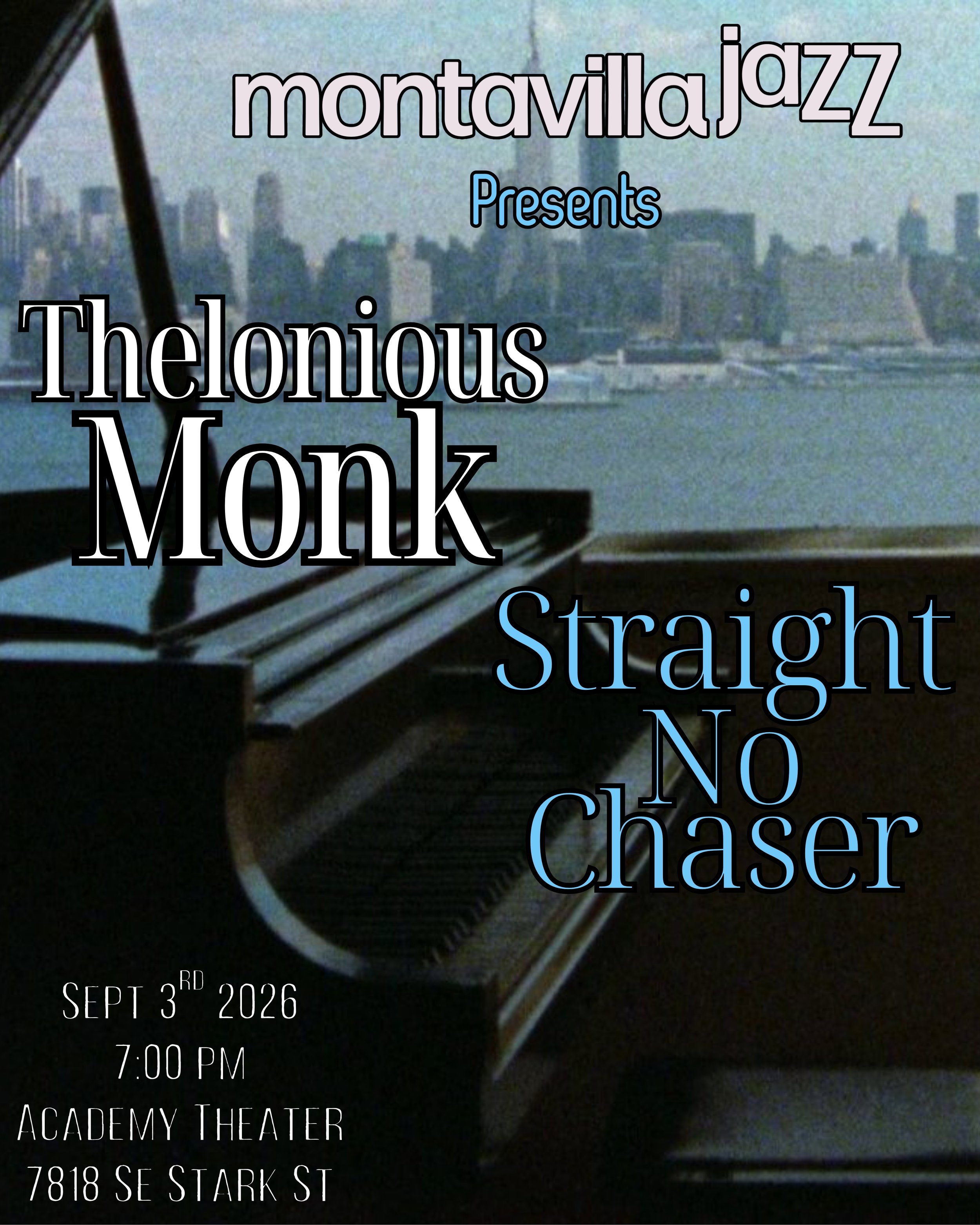 Montavilla Jazz Presents: THELONIOUS MONK: STRAIGHT NO CHASER (1988)