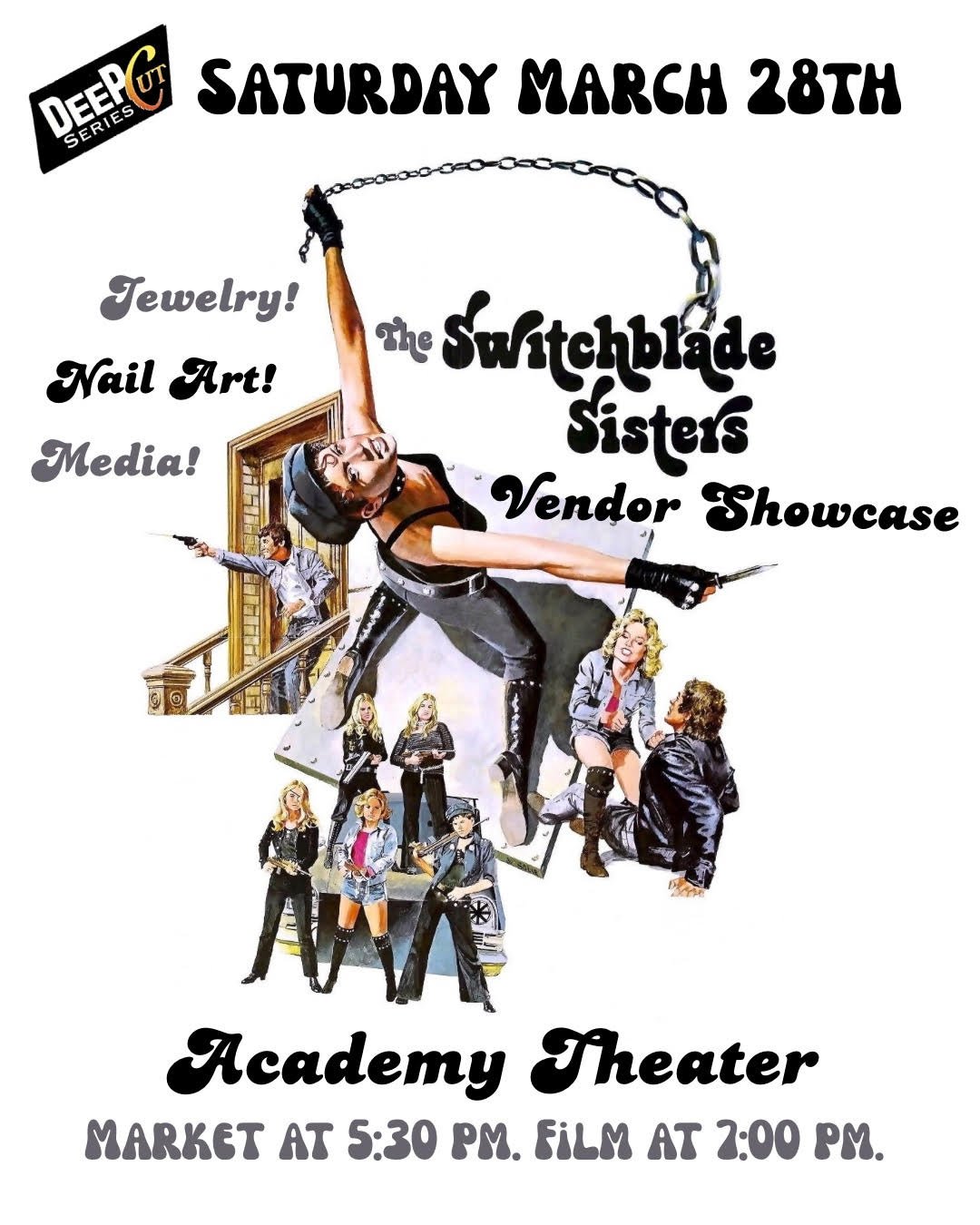 Switchblade Sisters Vendor Showcase