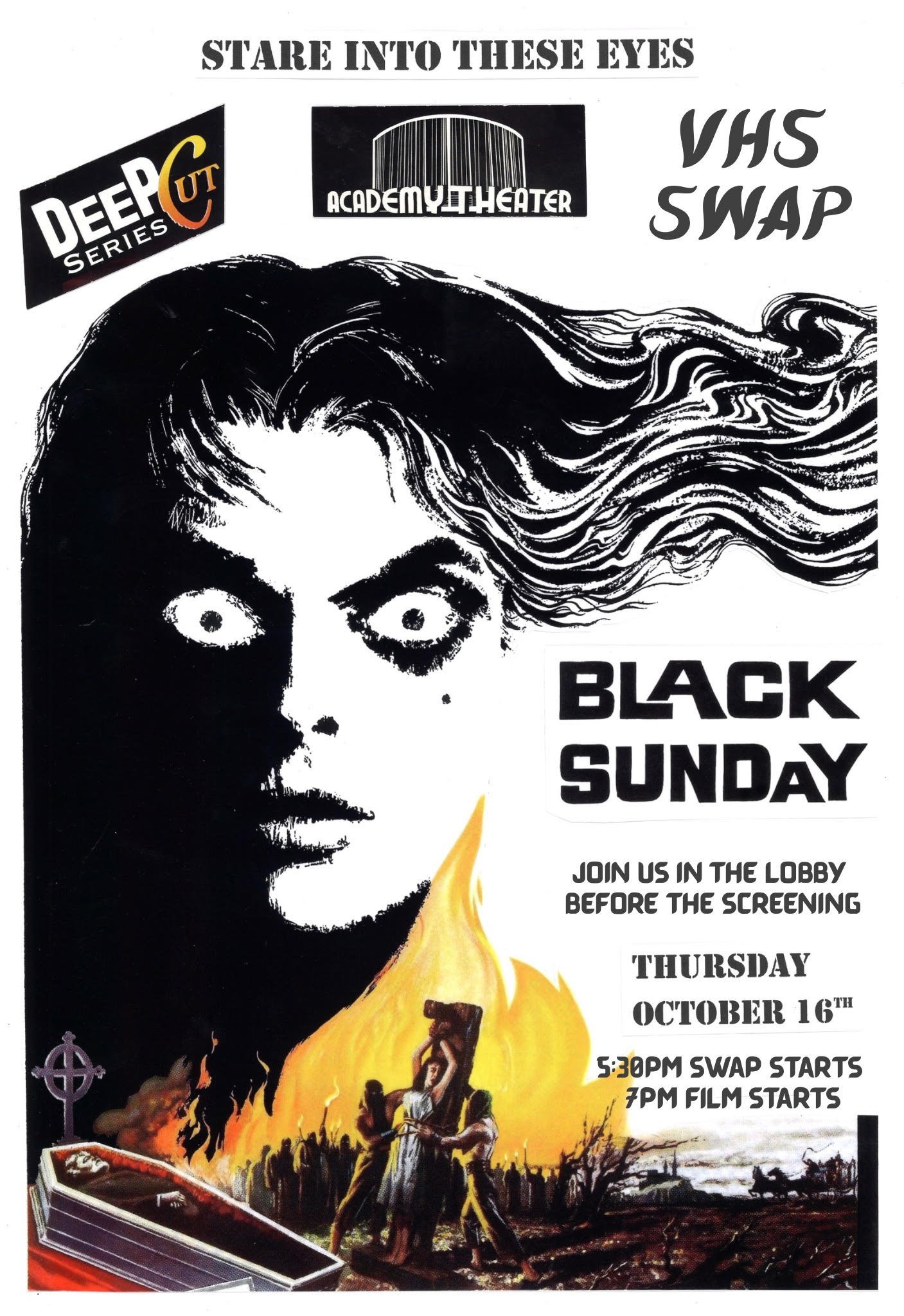 Black Sunday VHS Swap