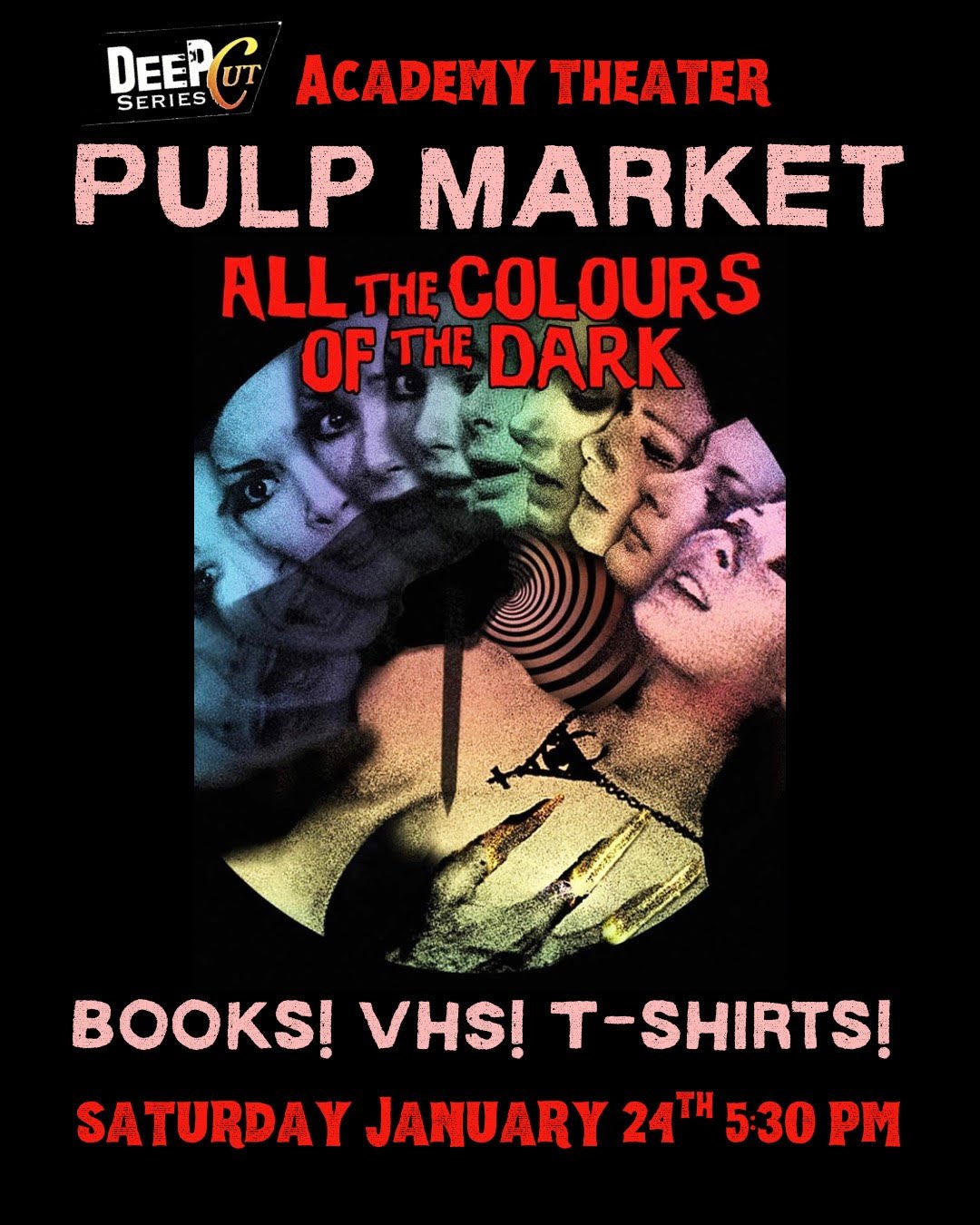 Pulp Market for ALL THE COLORS OF THE DARK