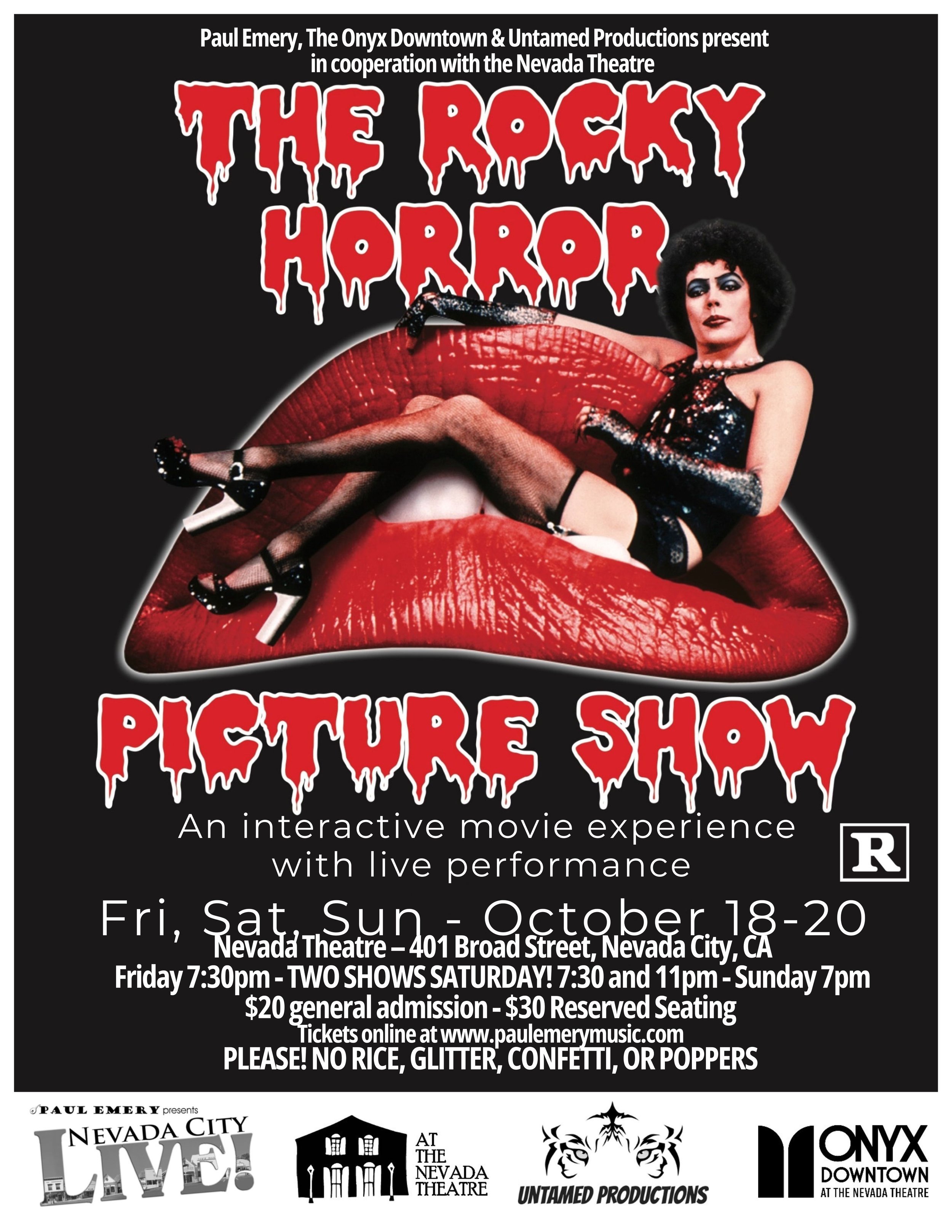 The Rocky Horror Picture Show - w/Live Cast