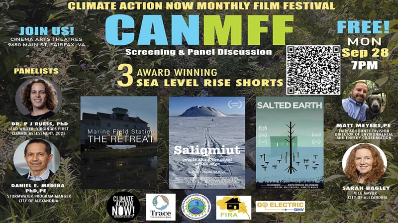 Film Screenings & Panel Discussion | Sea Level Rise, 3-Shorts | FREE!