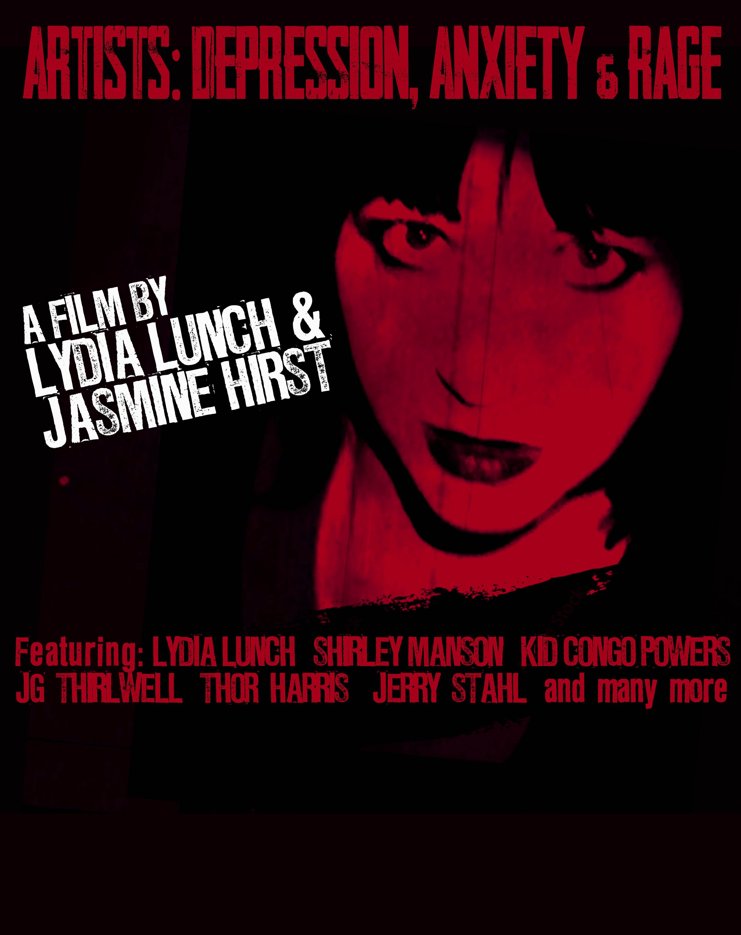 Lydia Lunch Presents: Artists: Depression, Anxiety and Rage & The Machinist