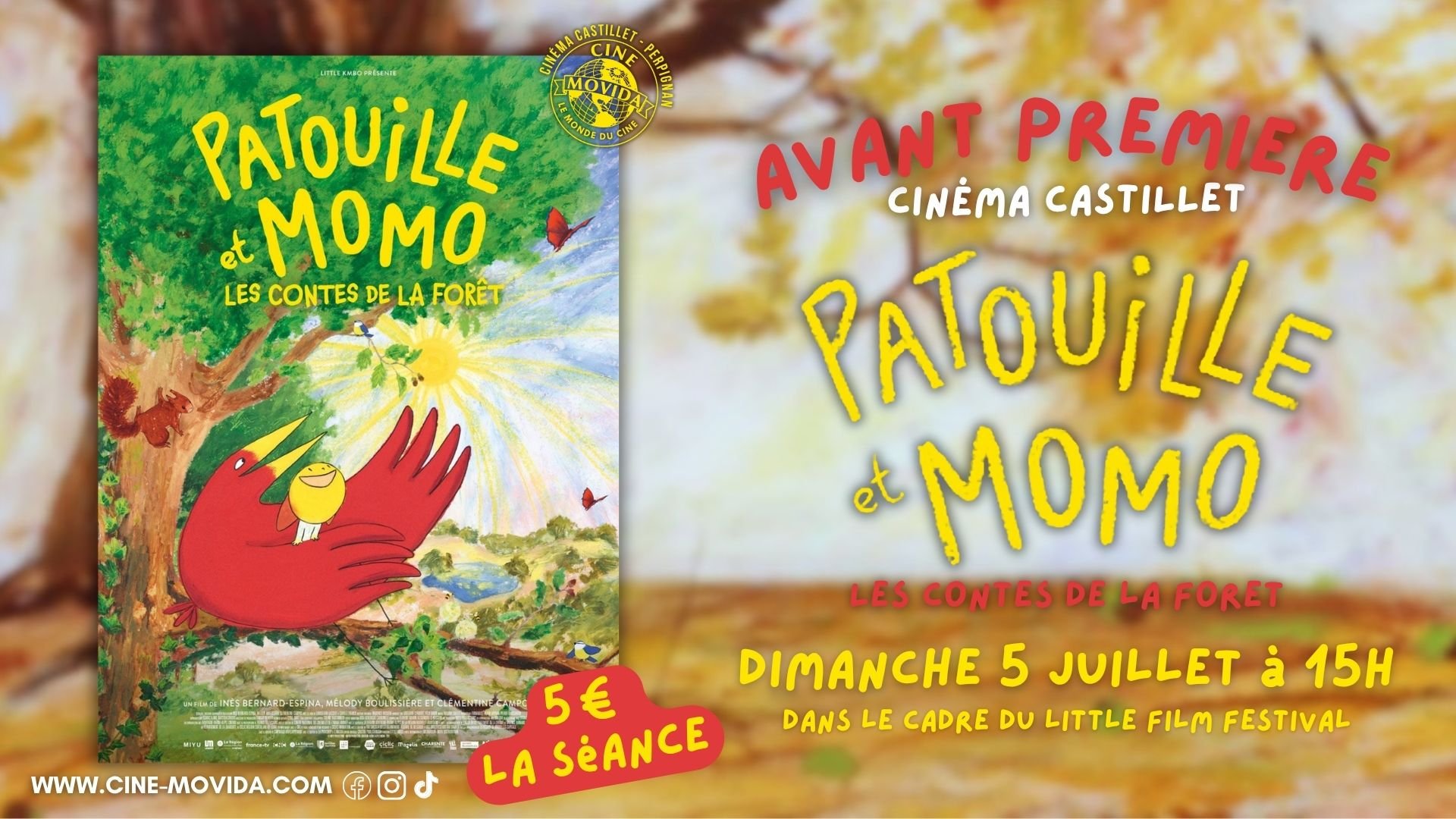 Patouille et Momo, les contes de la forêt