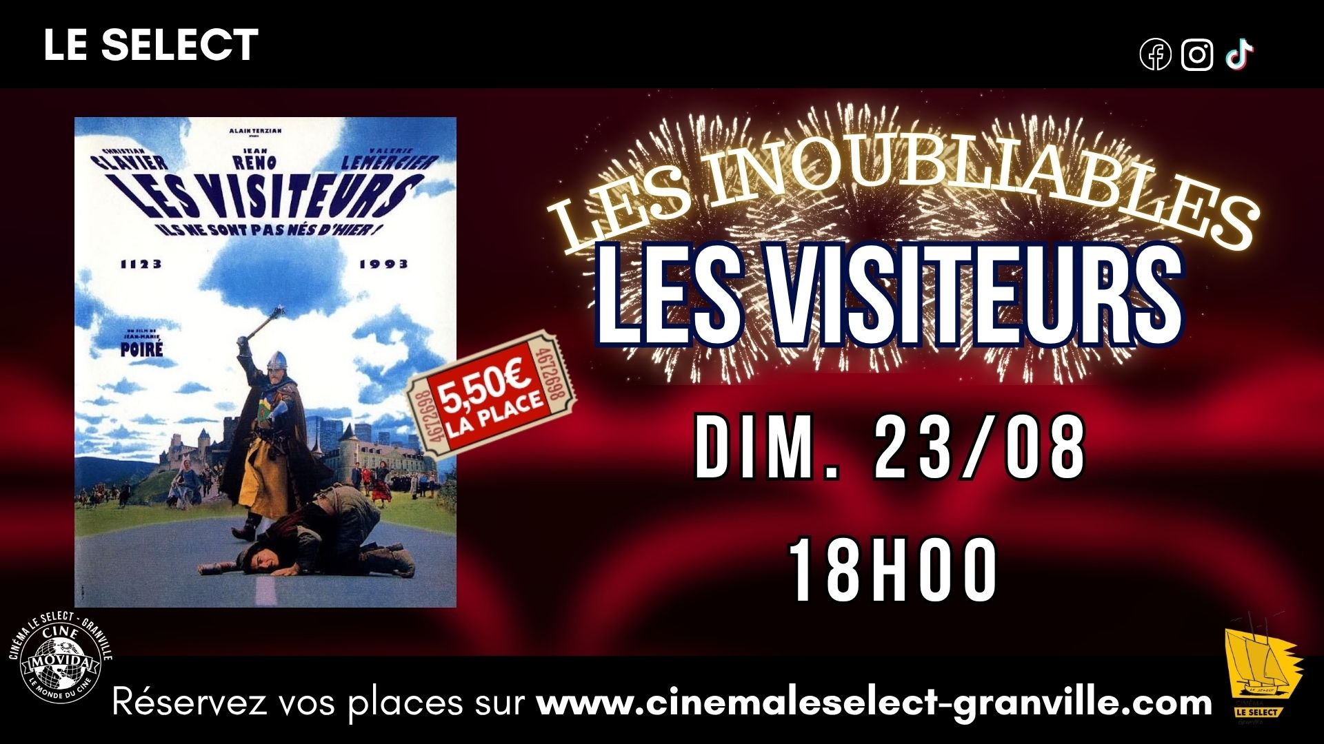 LES INOUBLIABLES: LES VISITEURS