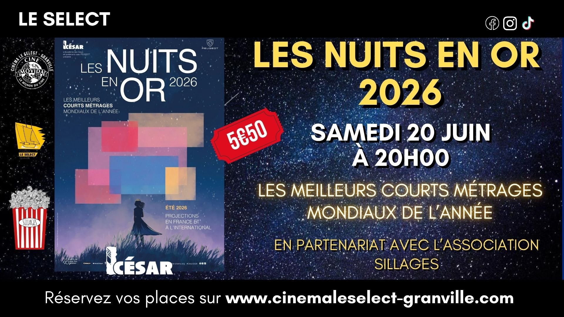 SÉANCE SPÉCIALE: LES NUITS EN OR