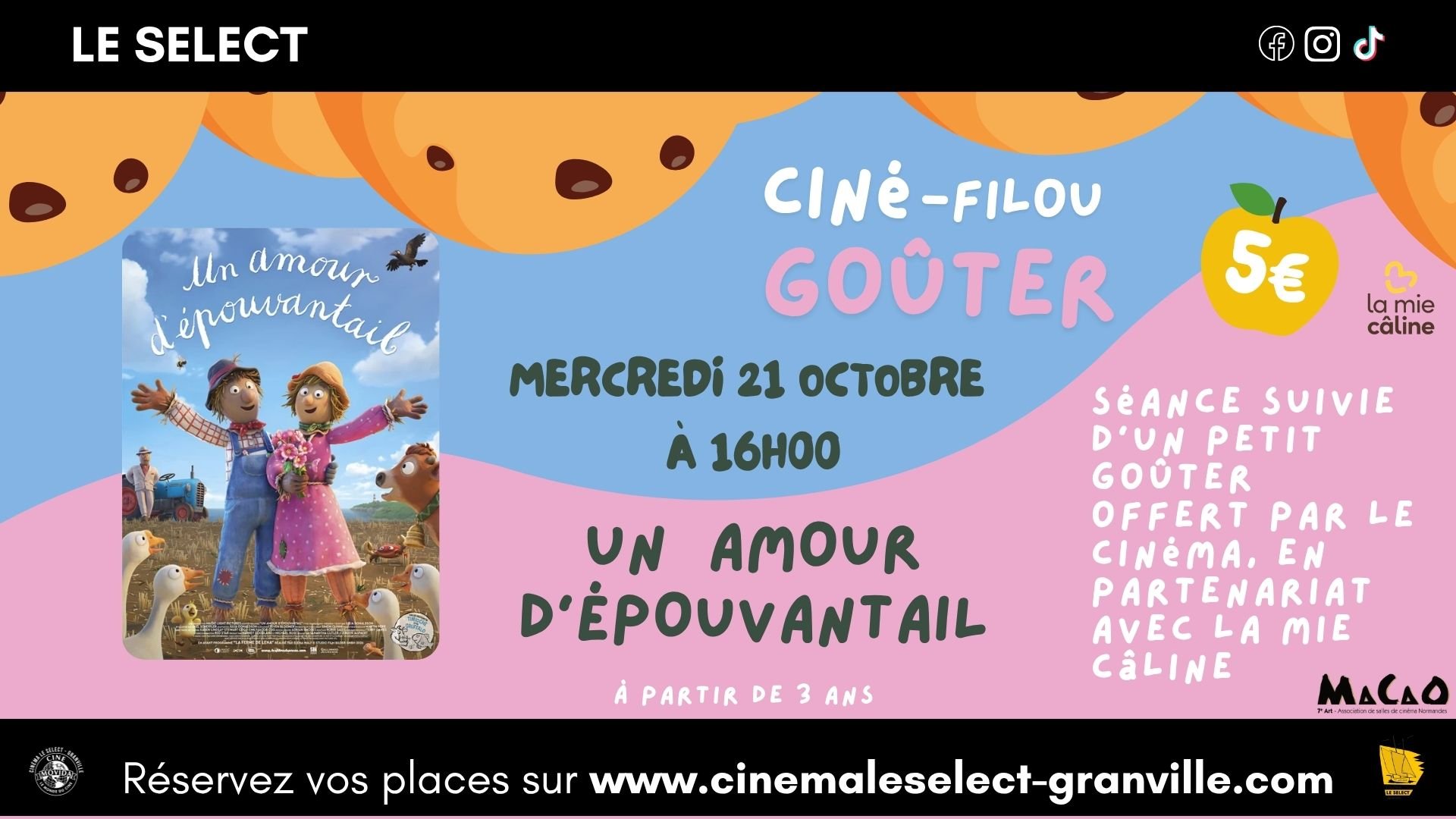🍪CINÉ-GOÛTER: UN AMOUR D'ÉPOUVANTAIL