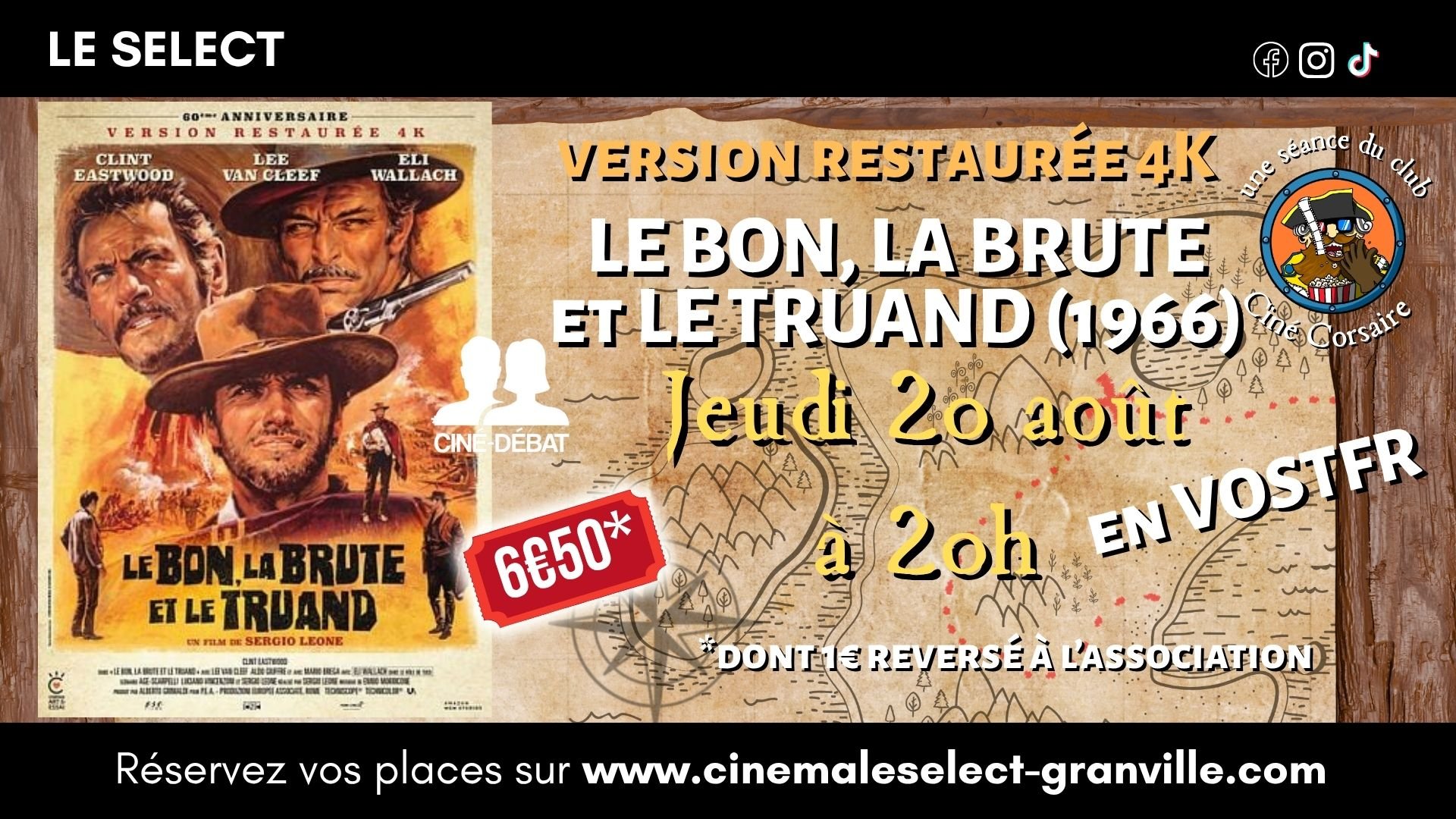 CINÉ-CLUB: LE BON, LA BRUTE ET LE TRUAND (1966)