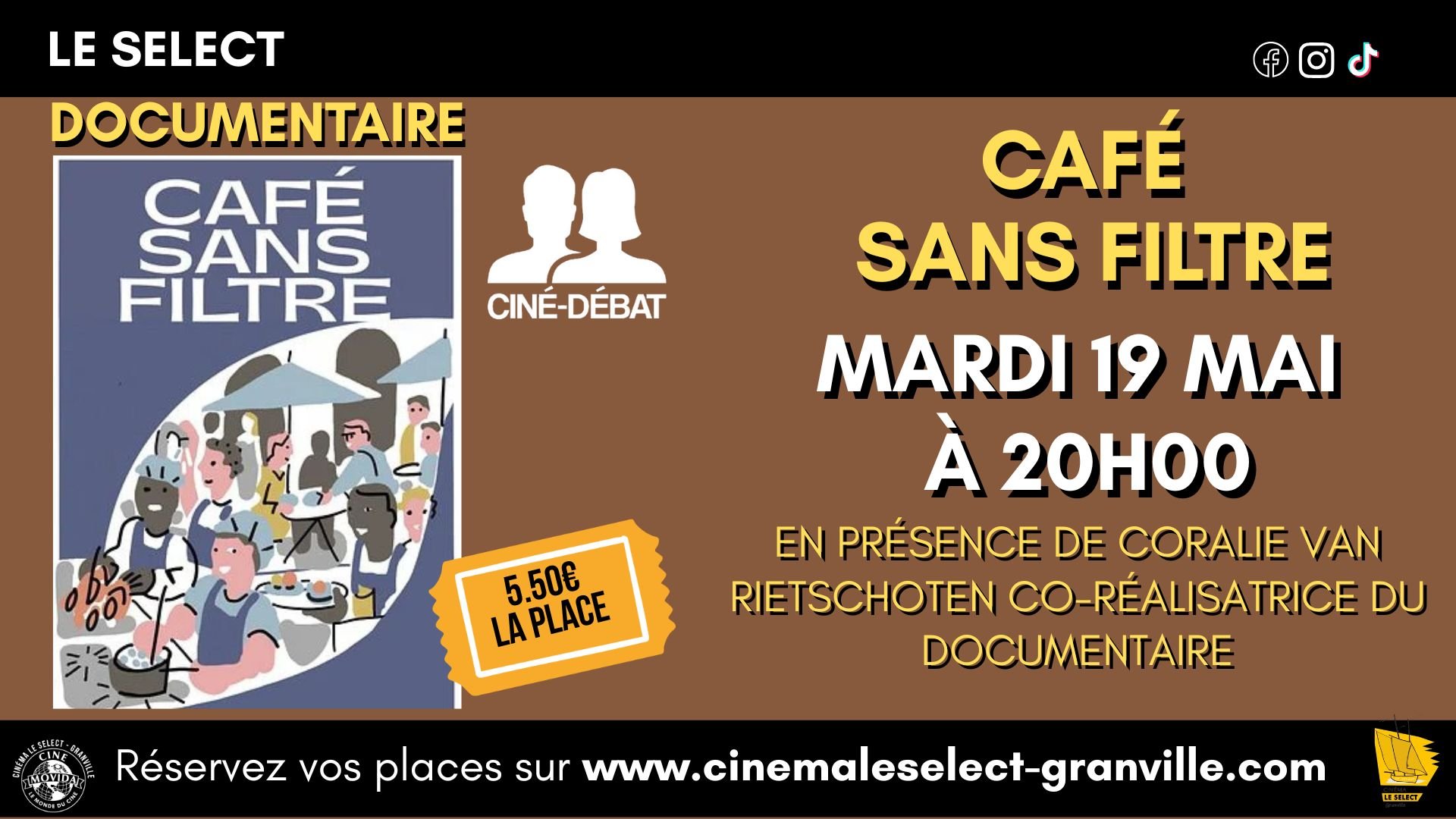 CINÉ-DÉBAT: CAFÉ SANS FILTRE 