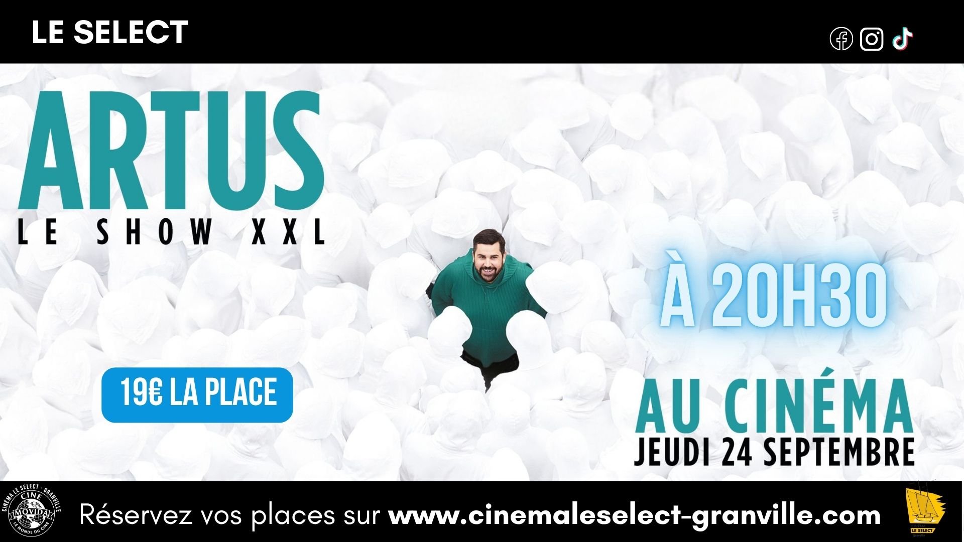 ARTUS LE SHOW XXL AU CINÉMA
