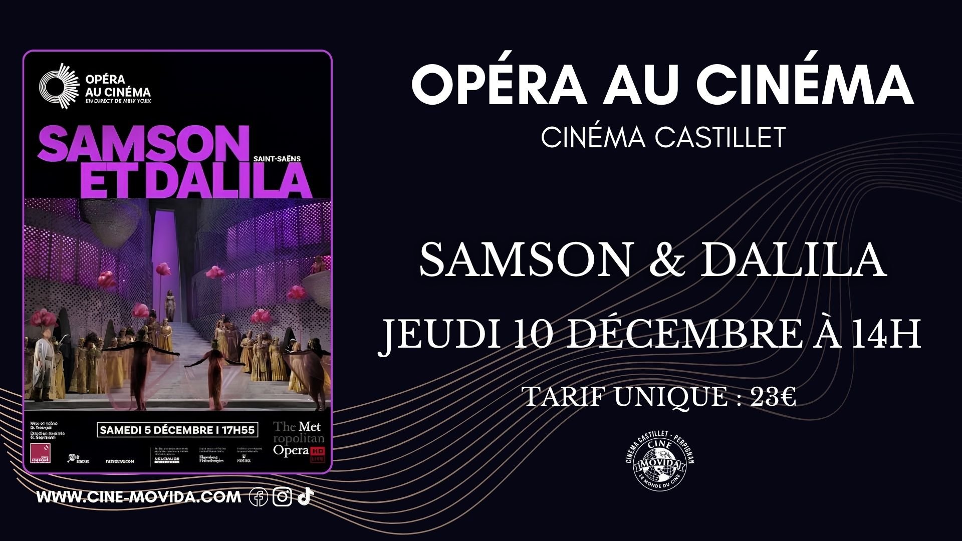 Metropolitan Opera : Samson et Dalila