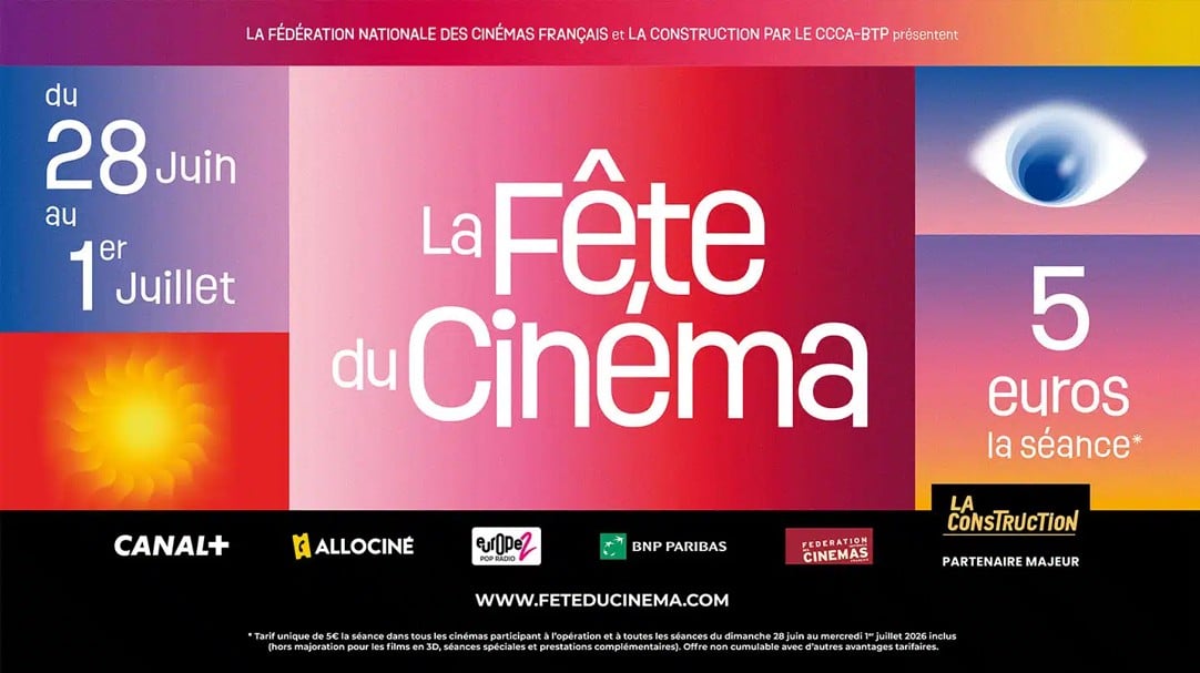 🎬 LA FÊTE DU CINÉMA DU 28 JUIN AU 1er JUILLET: 5€ LA PLACE 🍿