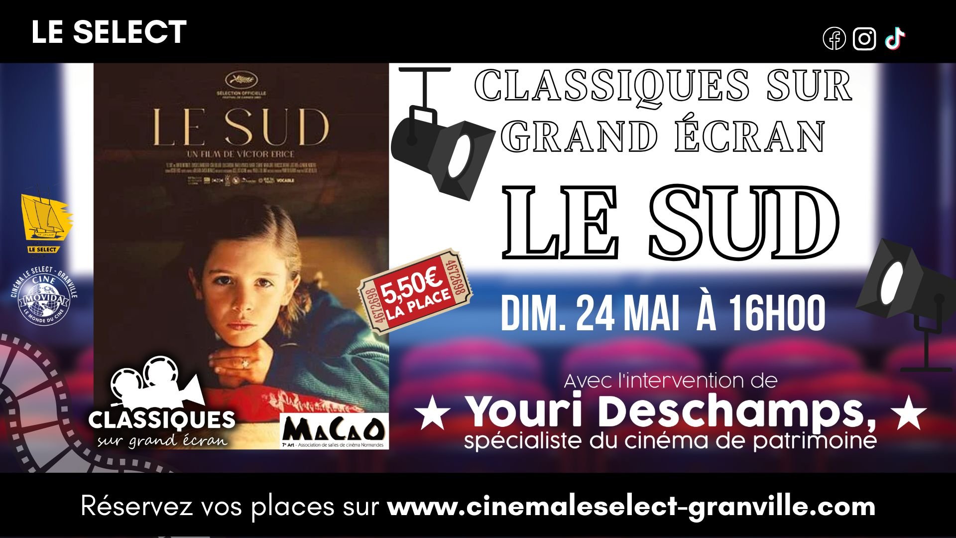 CLASSIQUES SUR GRAND ÉCRAN: LE SUD