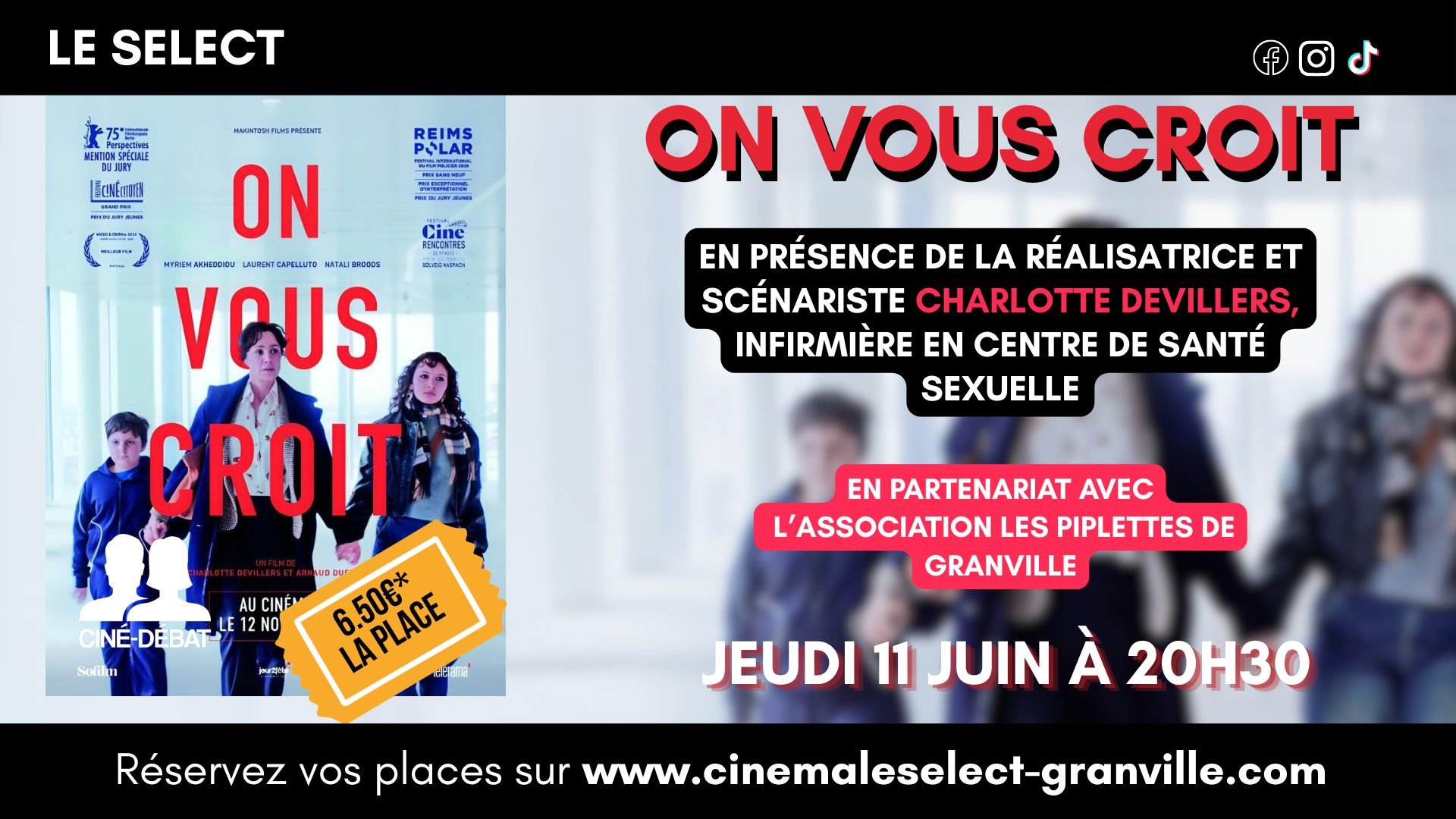 CINÉ-DÉBAT: ON VOUS CROIT