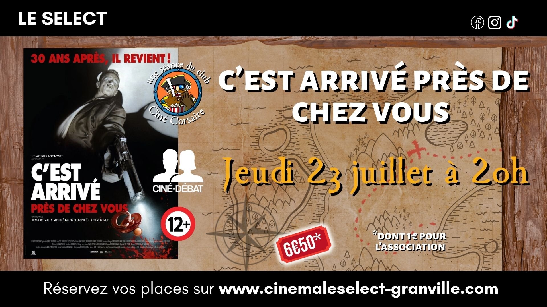 CINÉ-CLUB: C'EST ARRIVÉ PRÈS DE CHEZ VOUS