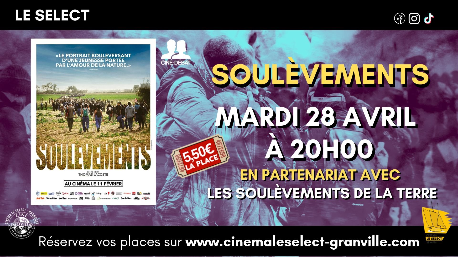 CINÉ-DÉBAT : SOULÈVEMENTS