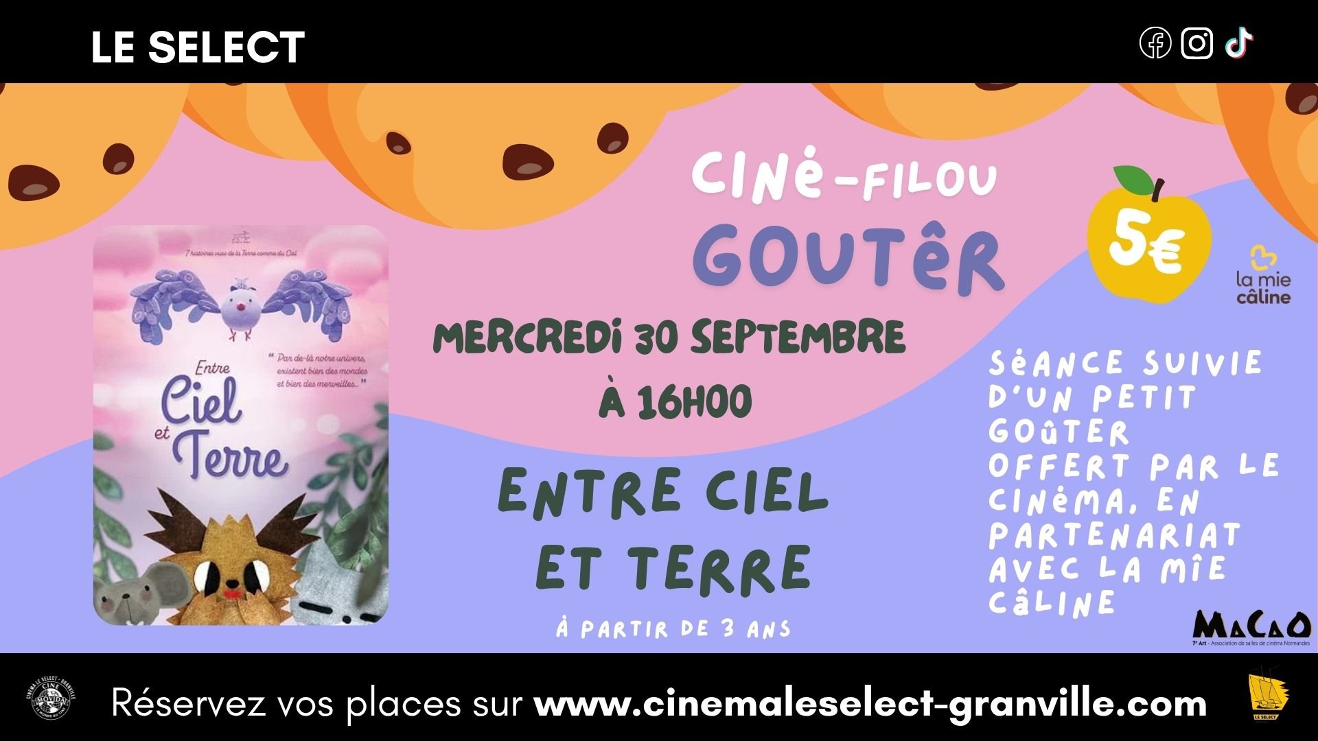   🍪CINÉ-GOÛTER: ENTRE CIEL ET TERRE