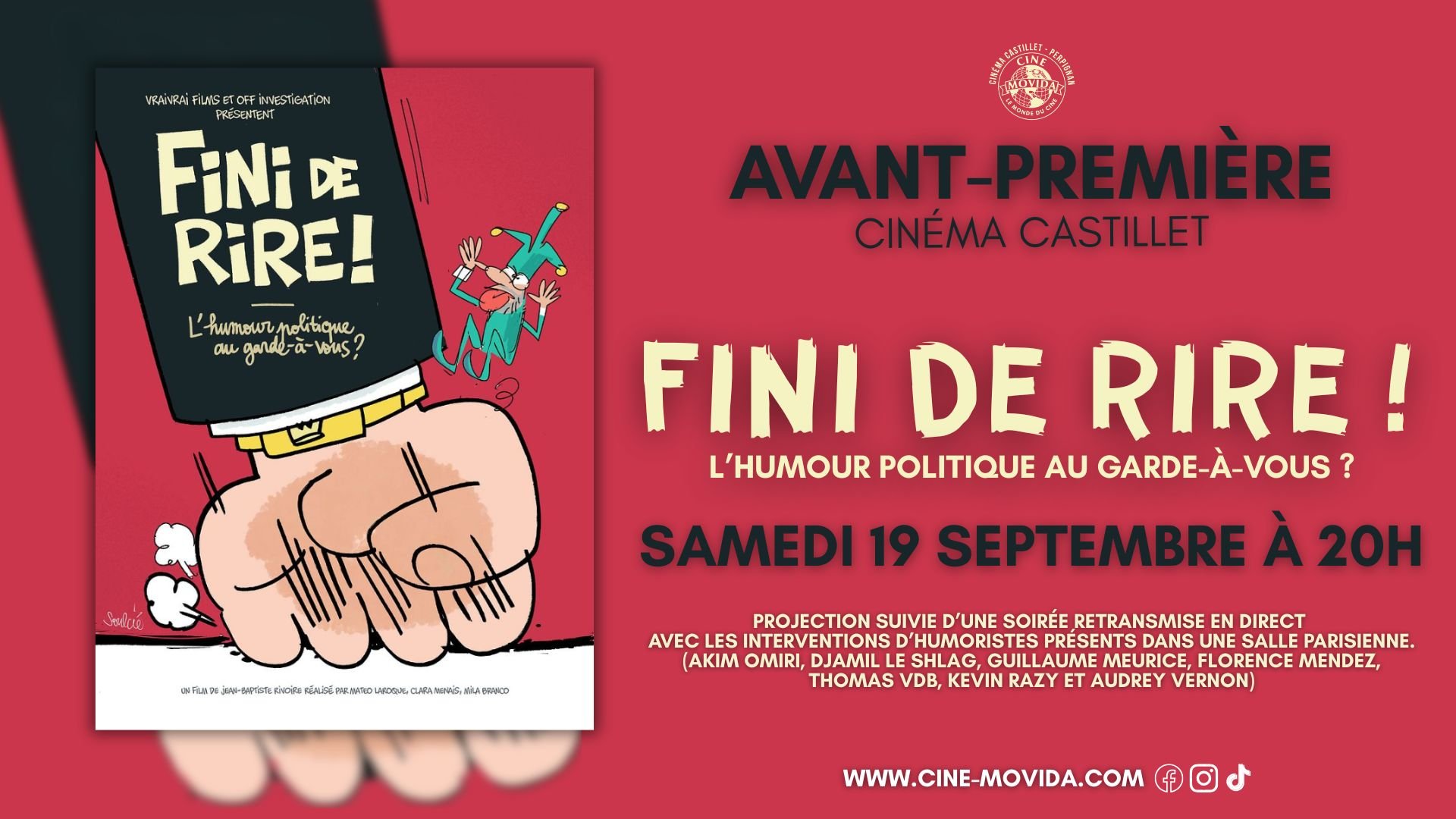 FINI DE RIRE ! L'humour politique au garde à vous ?