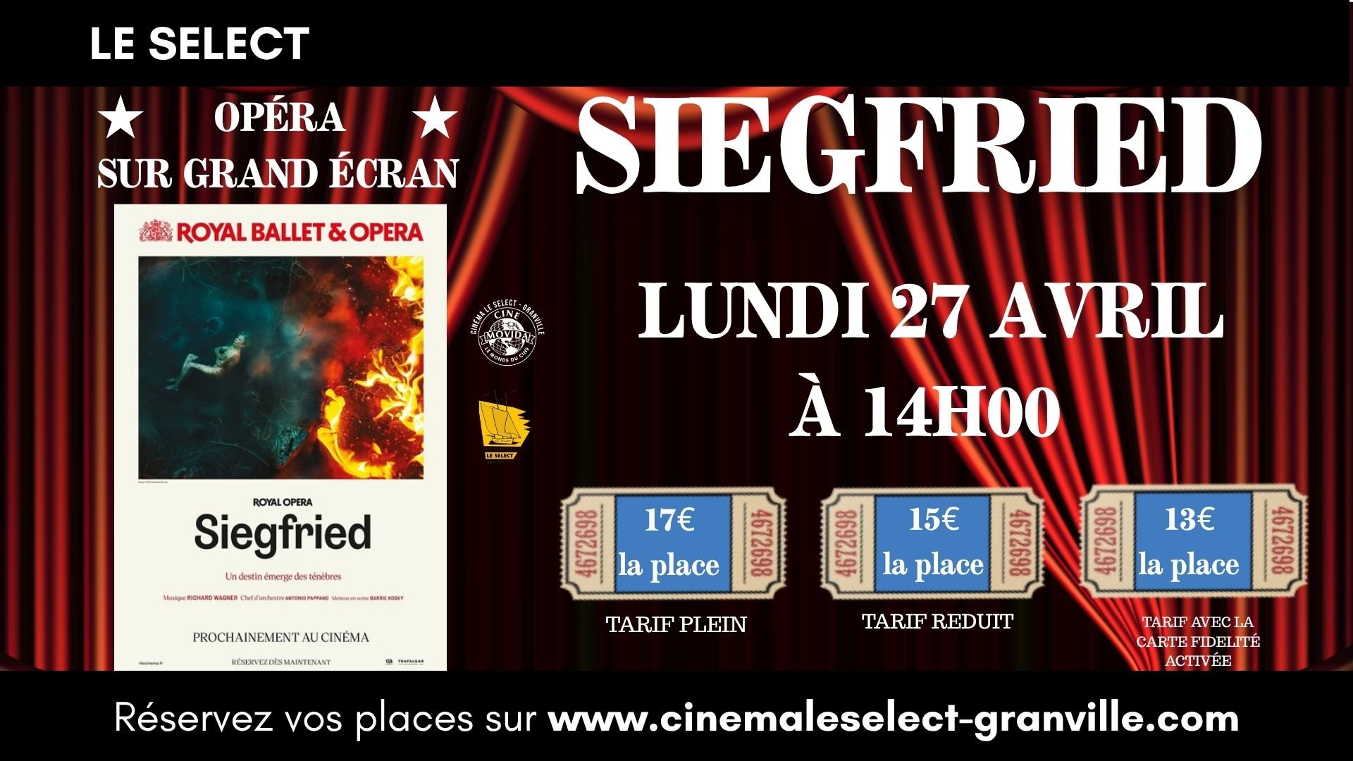 OPÉRA SUR GRAND ÉCRAN: SIEGFRIED