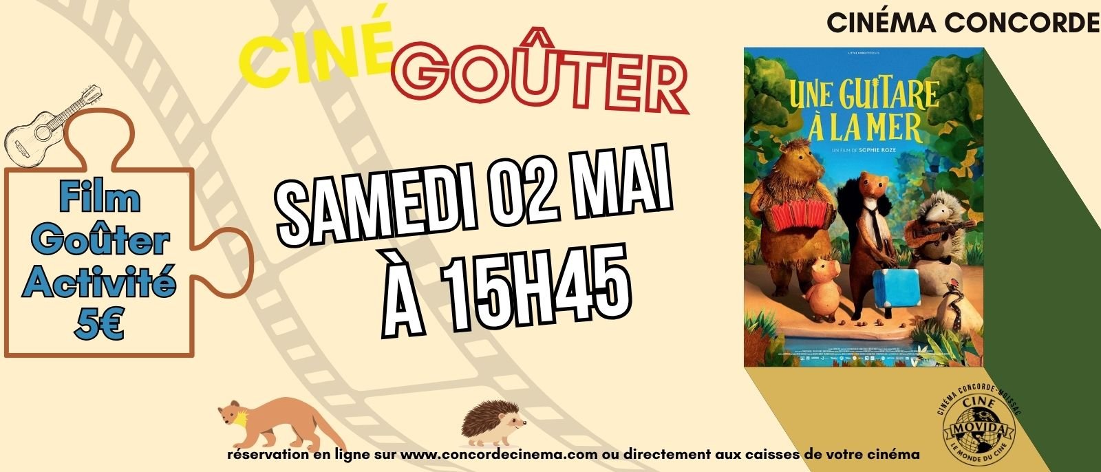 Une guitare à la mer