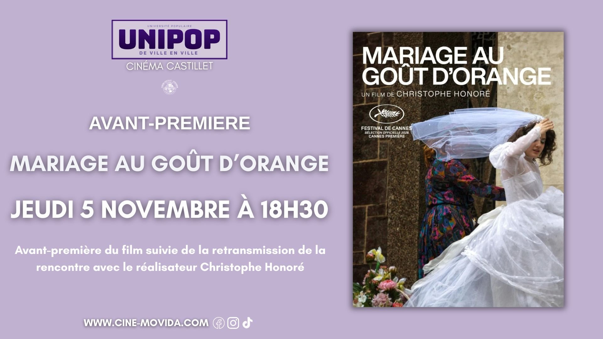 Mariage au goût d'orange