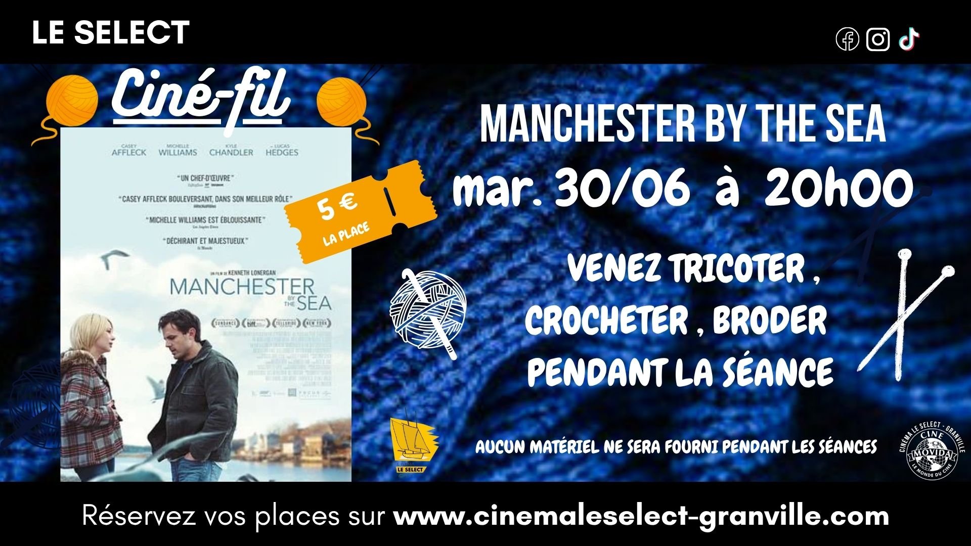 CINÉ-FIL: MANCHESTER BY THE SEA