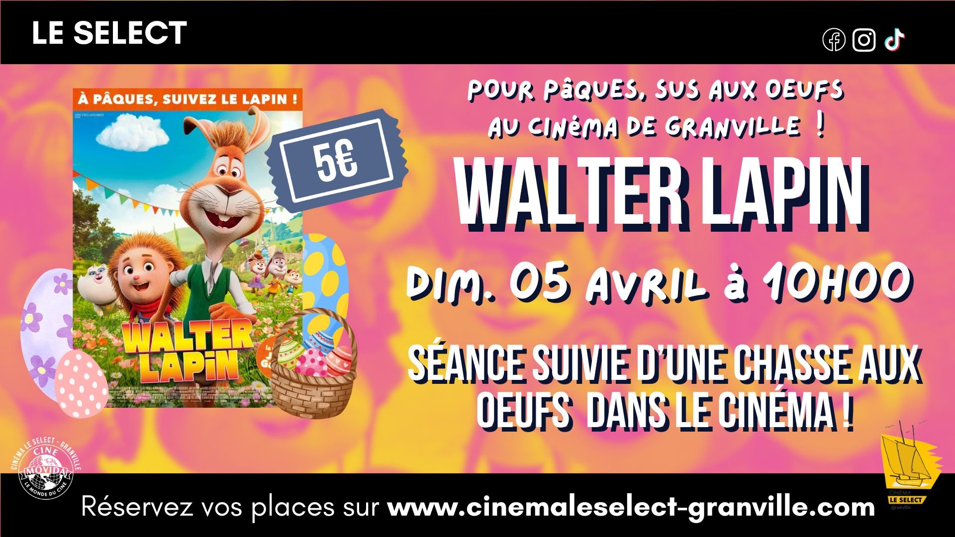 WALTER LAPIN ET CHASSE À L'ŒUF 