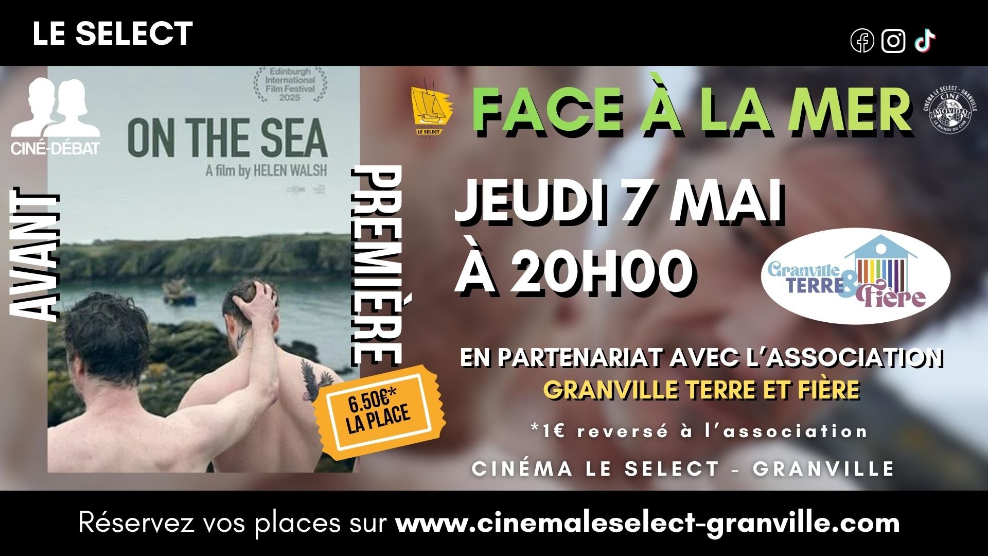 AVANT-PREMIÈRE CINÉ-DÉBAT : FACE À LA MER