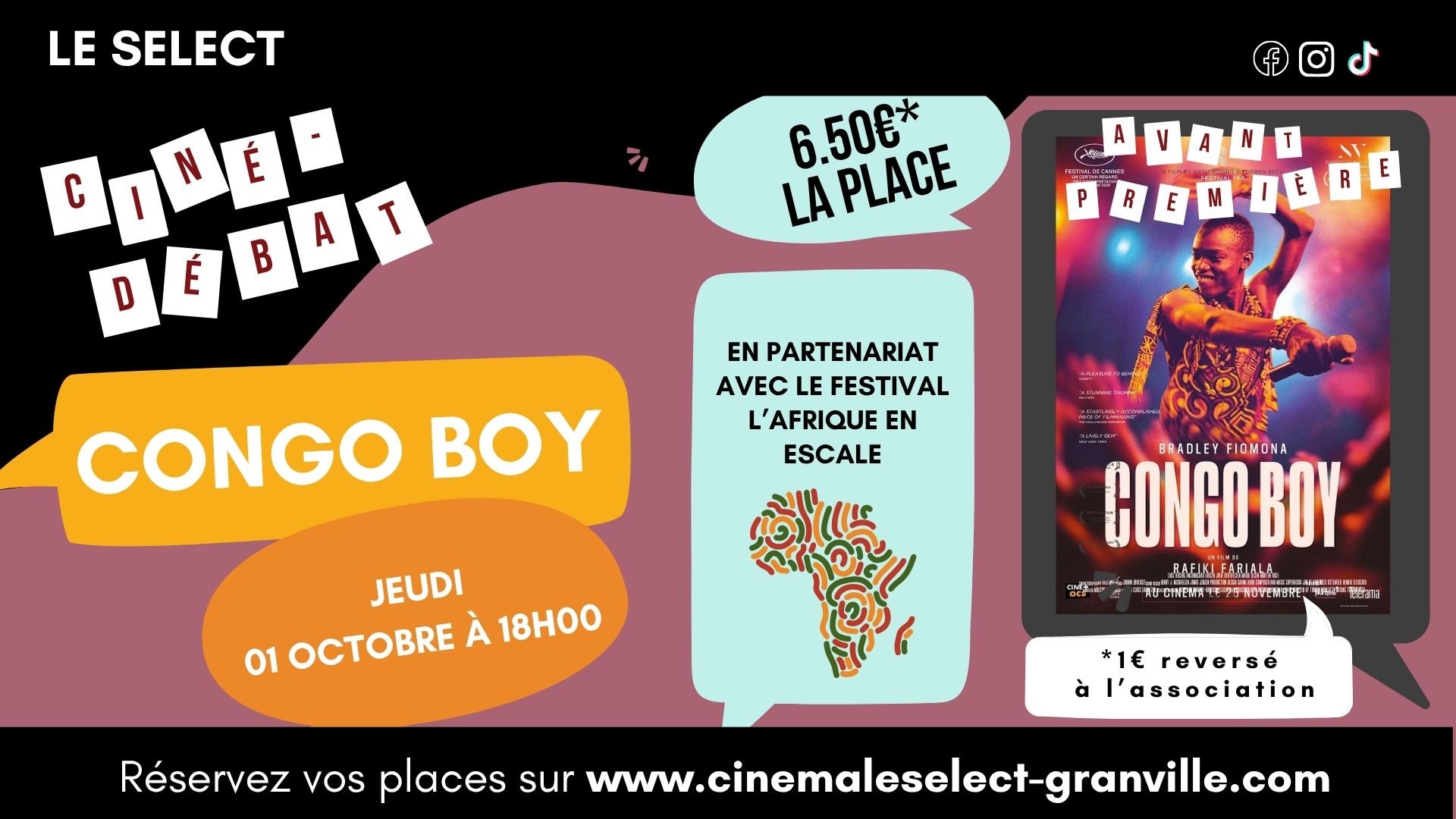 CINÉ-DÉBAT: CONGO BOY