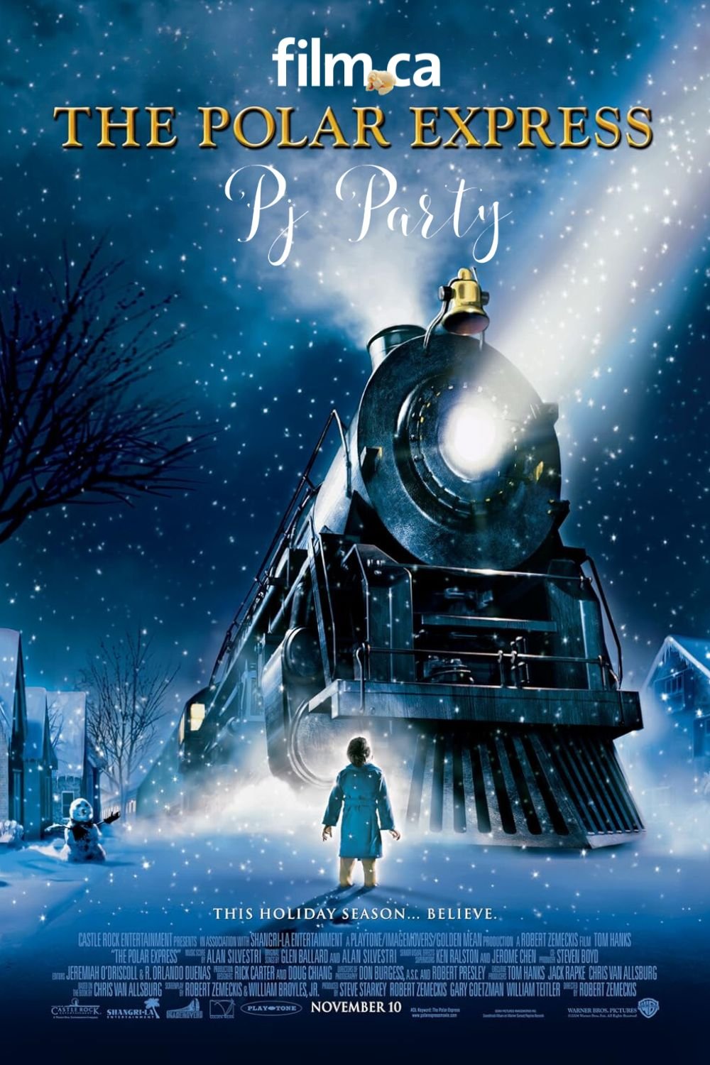 The Polar Express PJ Party