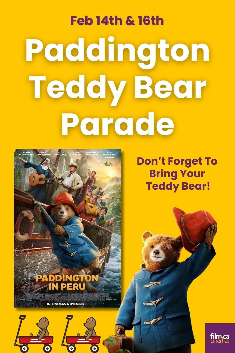 Paddington Teddy Bear Parade