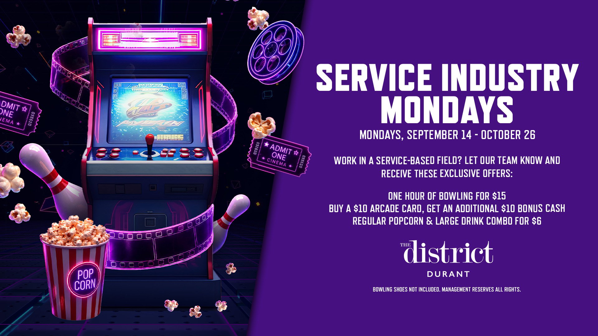 Service Industry Mondays