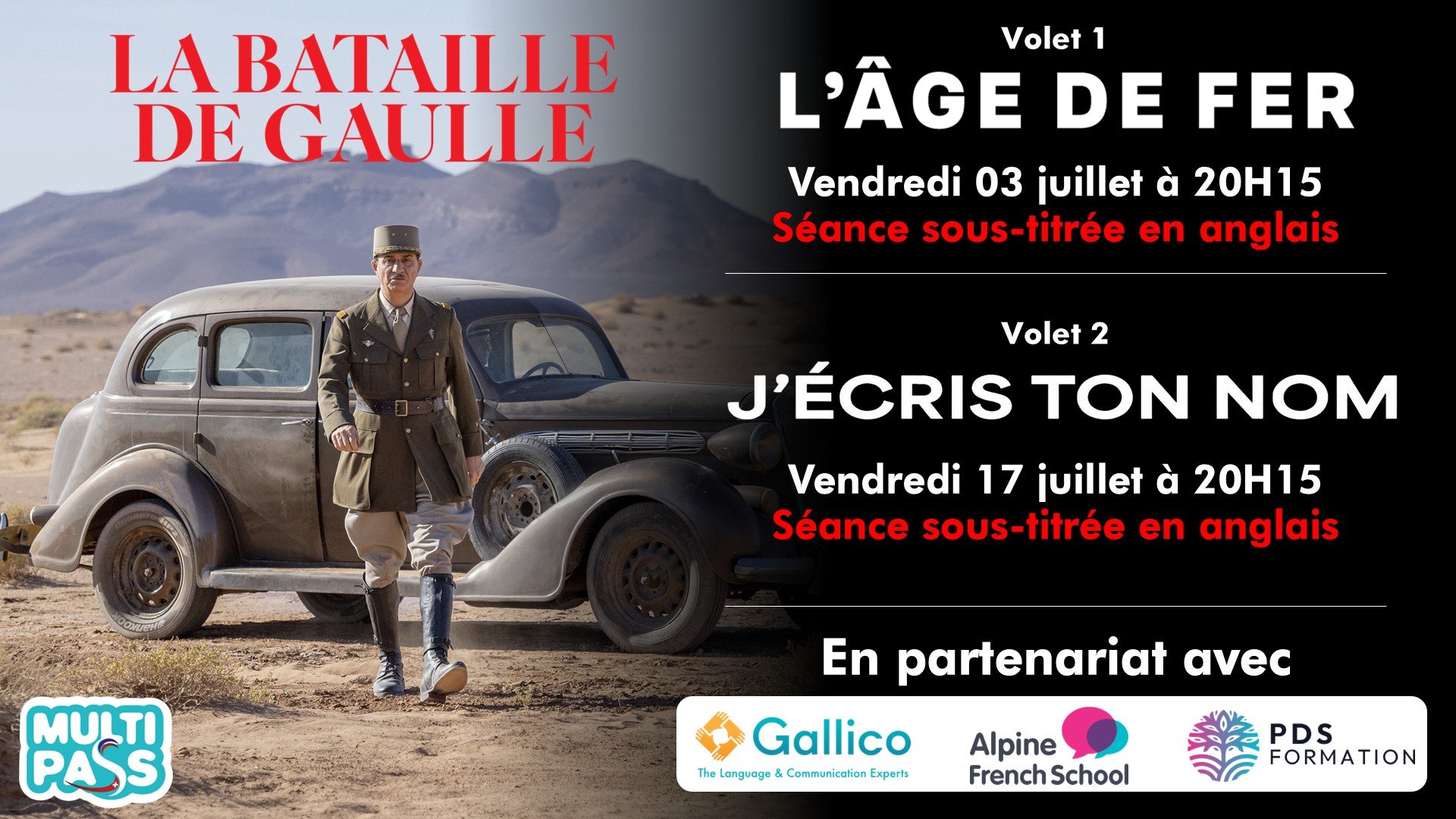 La bataille De Gaulle | Version original sous-titrée en anglais