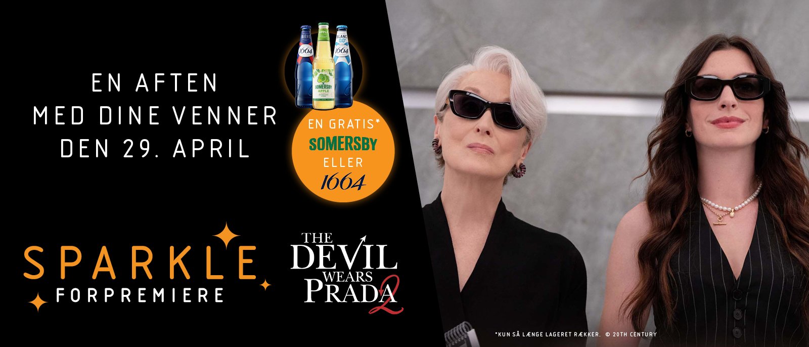 SPARKLE FORPREMIERE af The Devil Wears Prada 2 