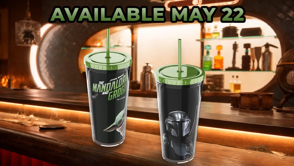 The Mandalorian and Grogu Cups