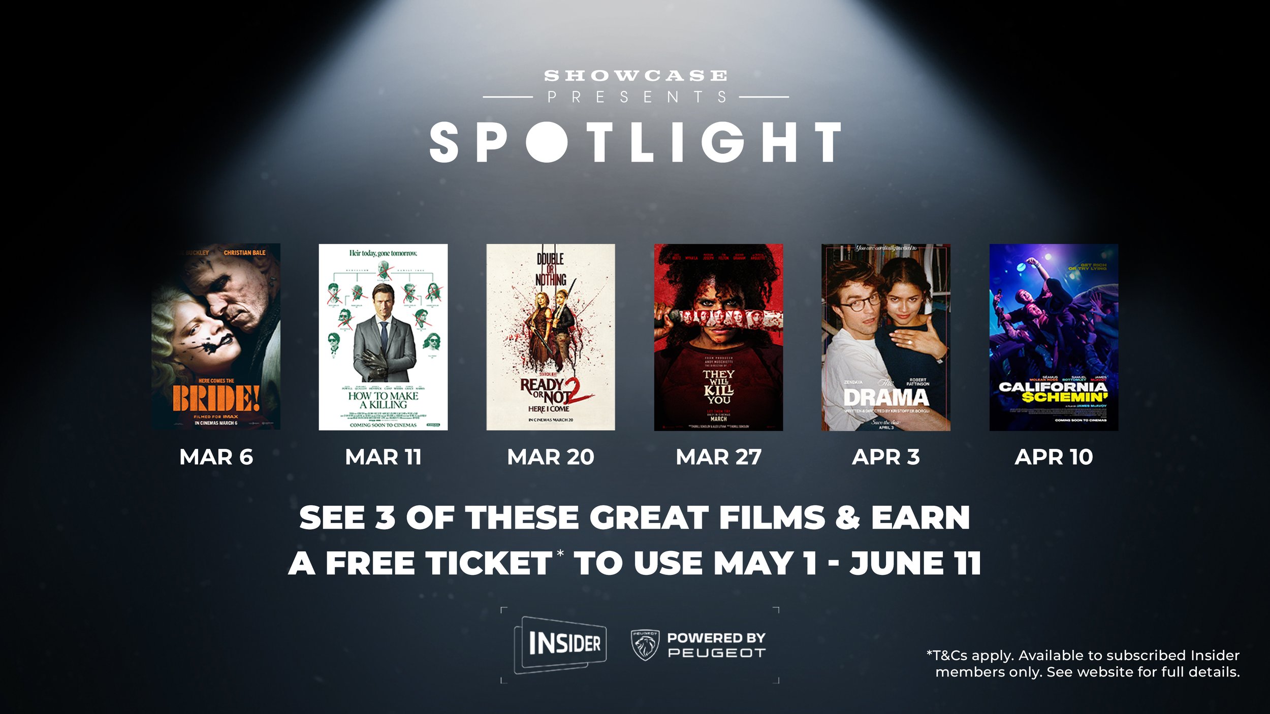 Insiders, See 3 Get 1 Free!