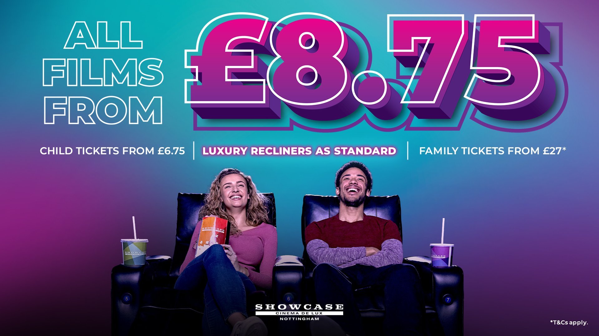 All films from £8.75!