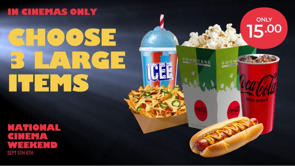 Enjoy 3 large items for £15