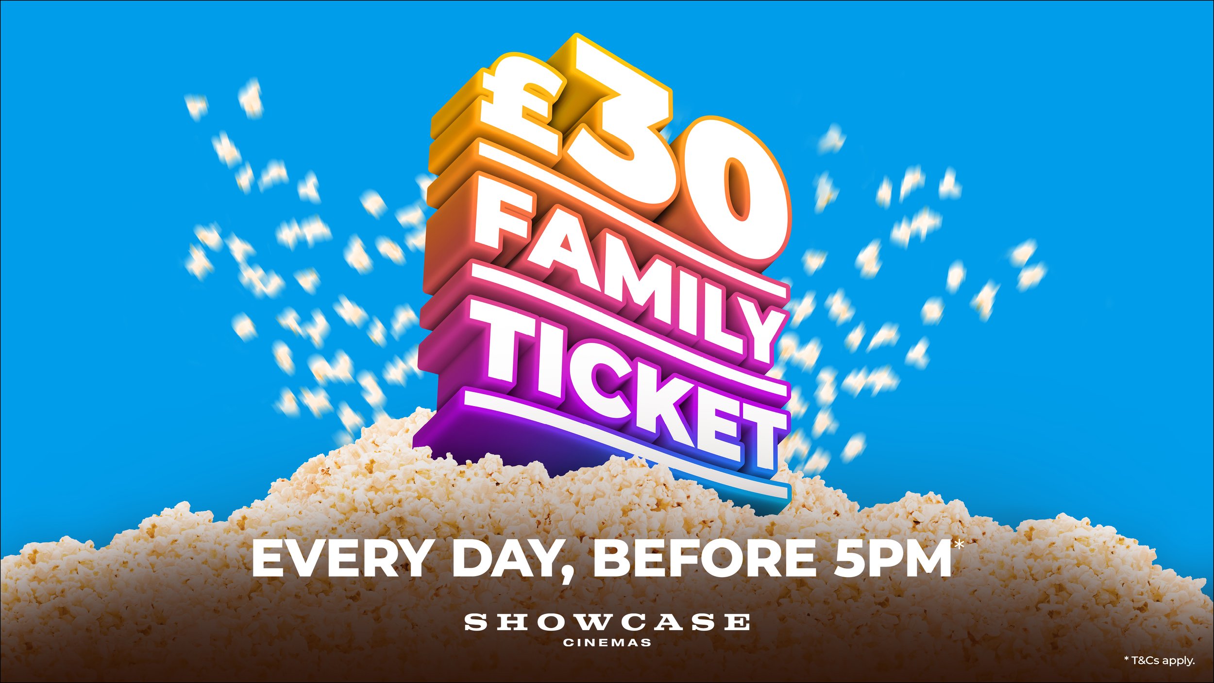 £30 Family Ticket!