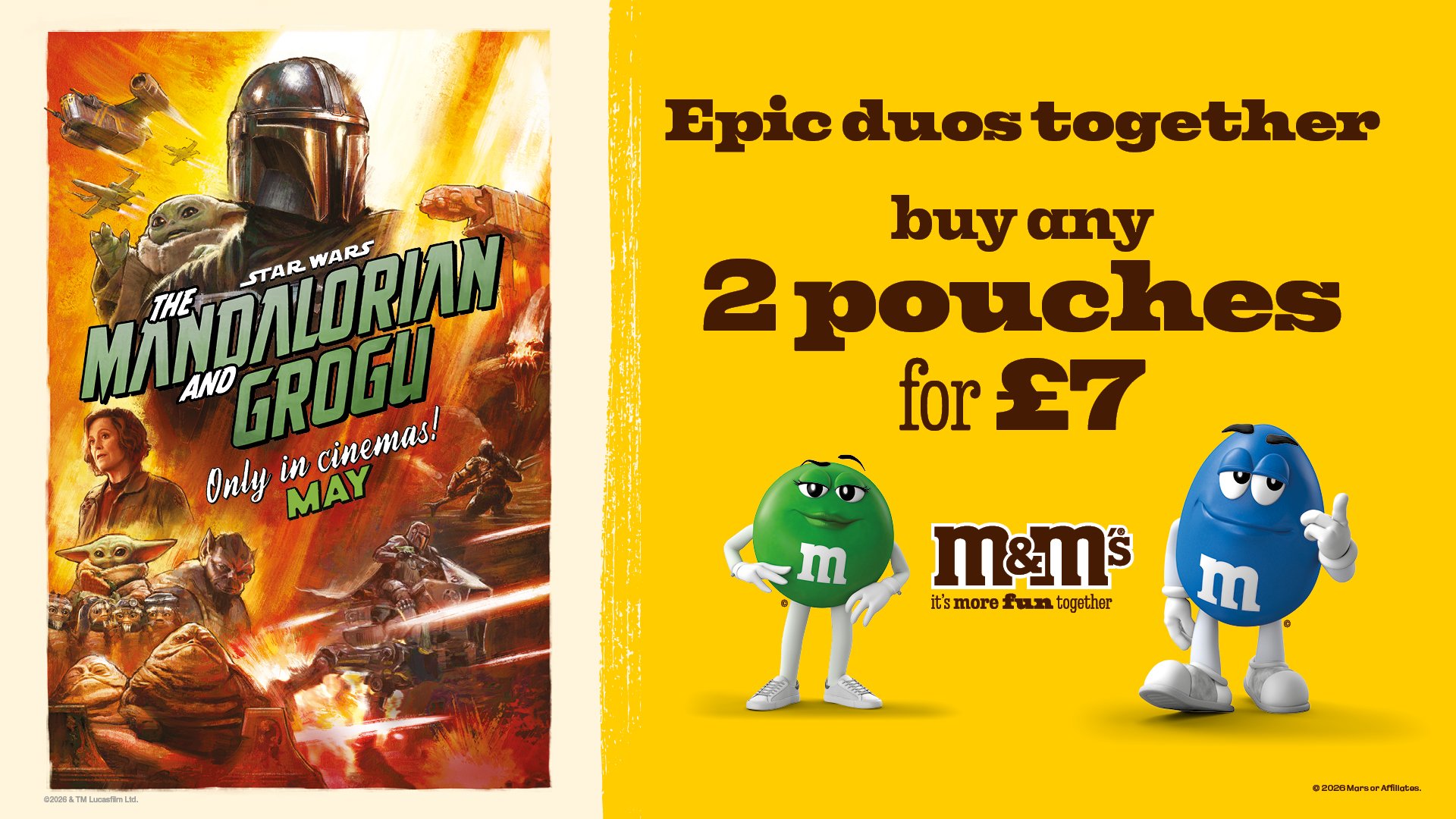 2 sweet pouches for £7