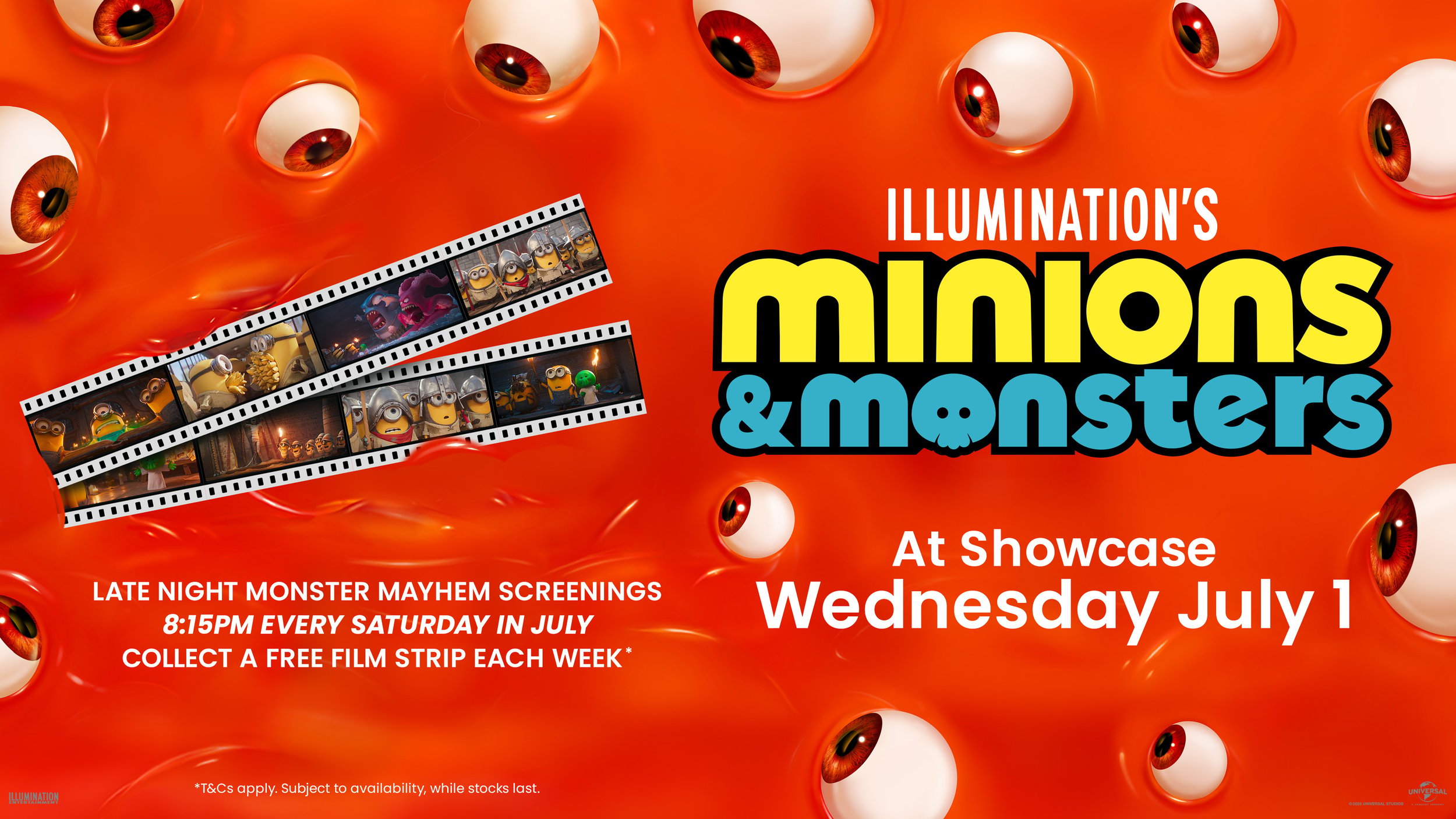 Collect an exclusive film strip every Saturday in July!