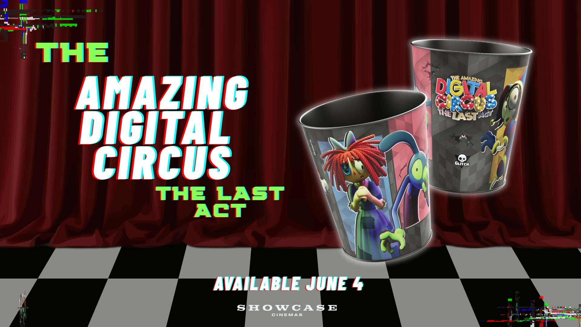 The Amazing Digital Circus: The Last Act Popcorn Buckets
