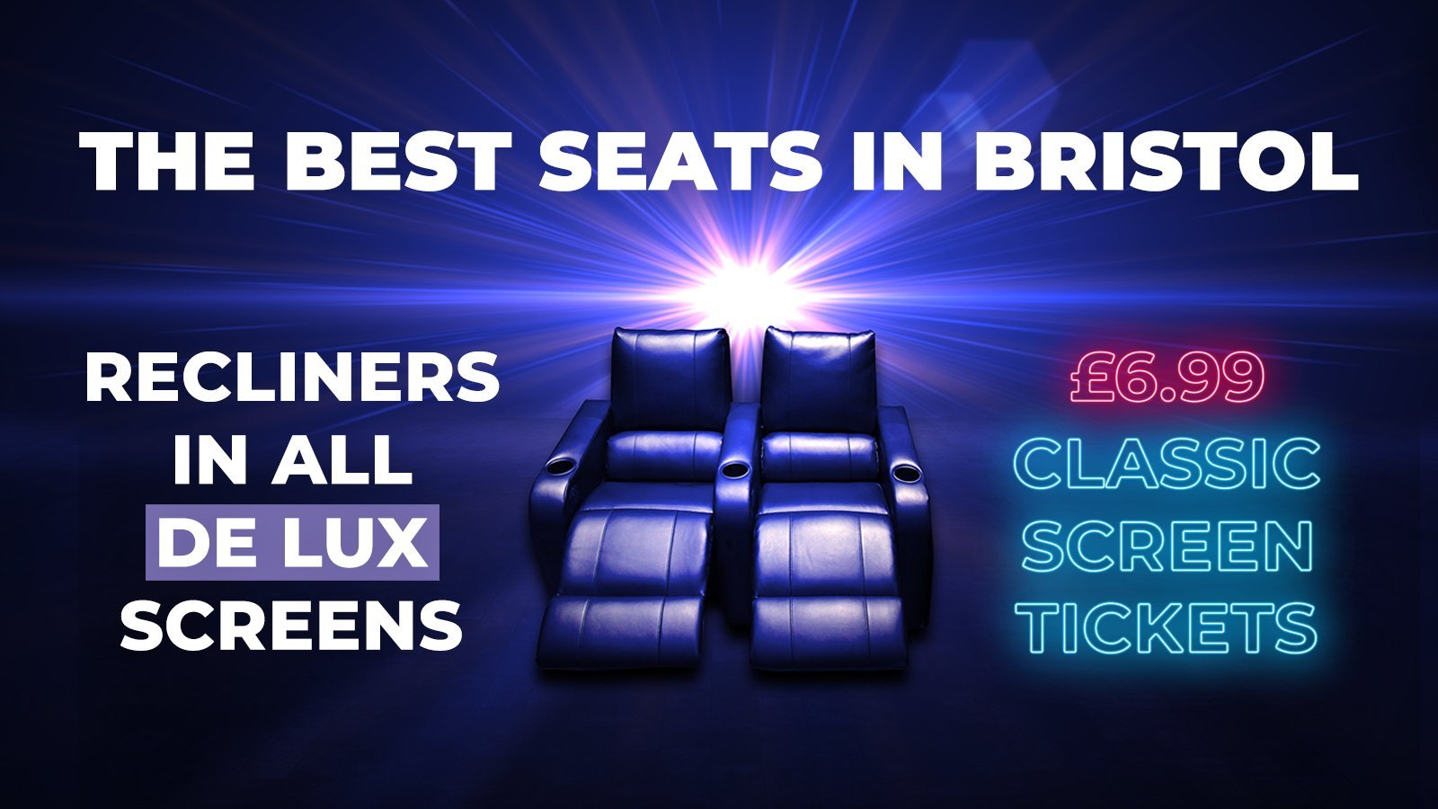 Put your feet up, Bristol. It's time to recline.