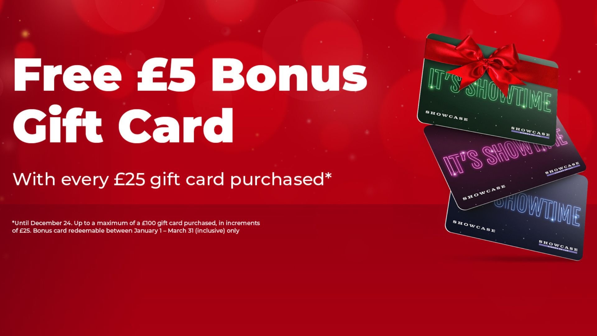 Free £5 Christmas Gift Card