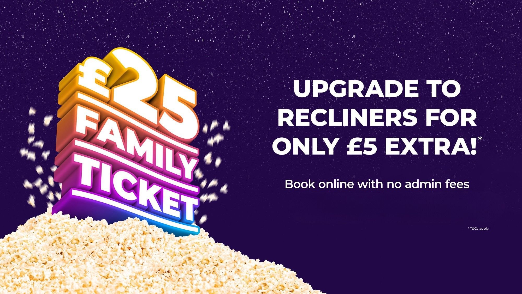 Family film fun for £25!