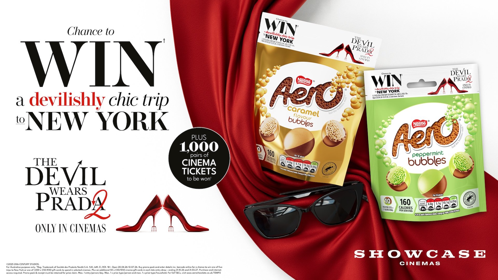 Win a trip to New York with The Devil Wears Prada 2 and Aero®