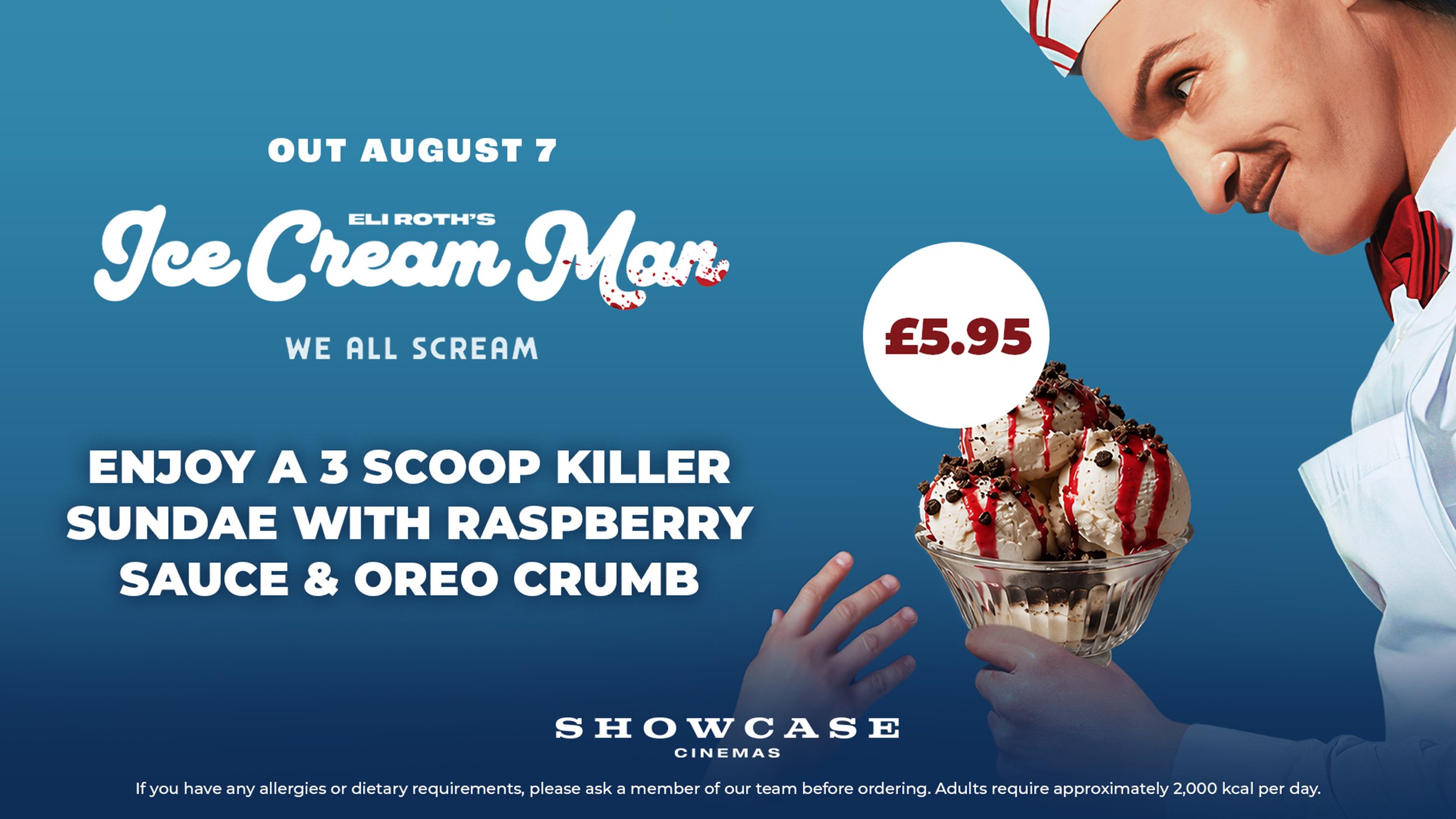 Enjoy a killer sundae