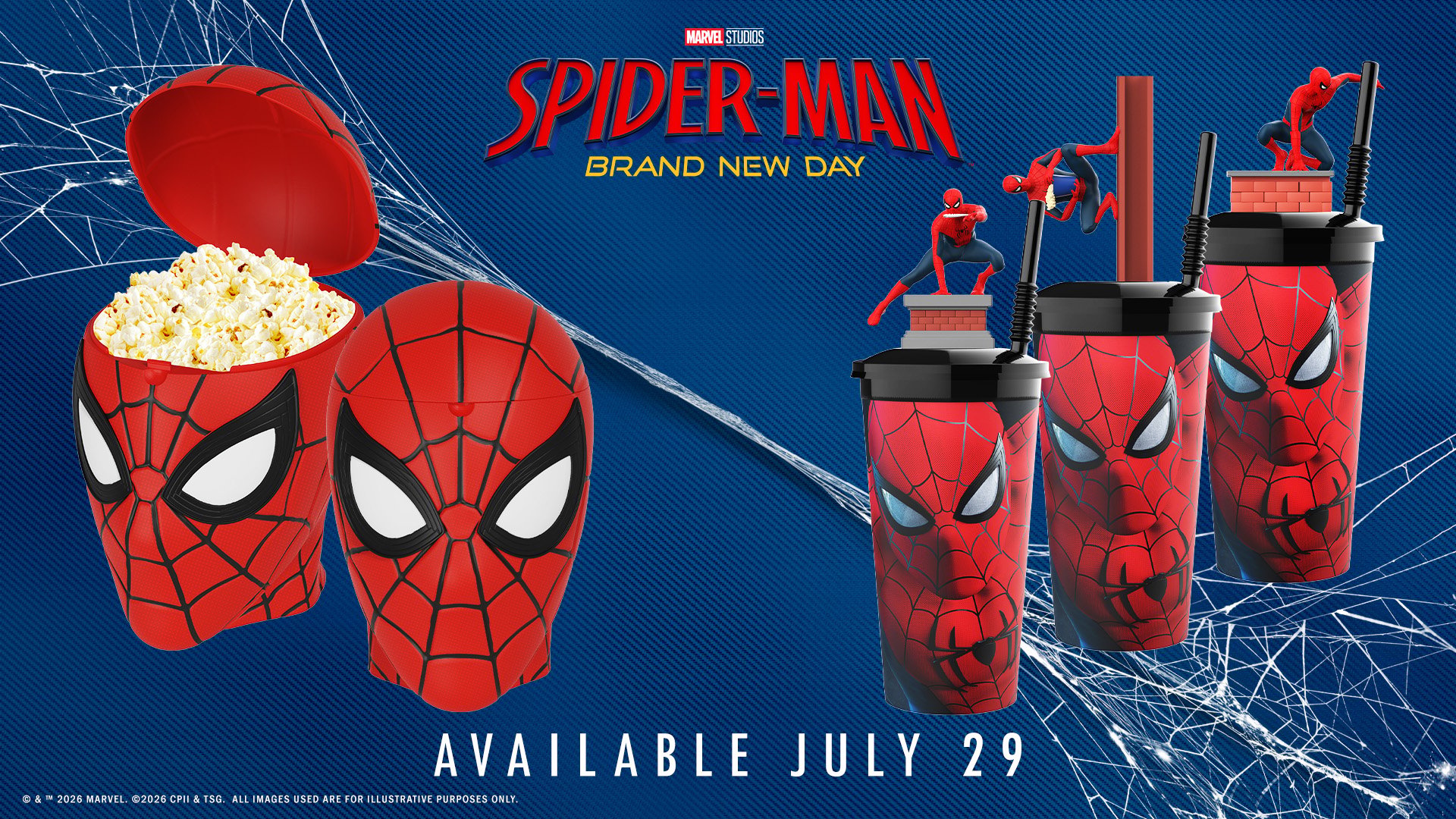 Spider-Man: Brand New Day Cups & Toppers