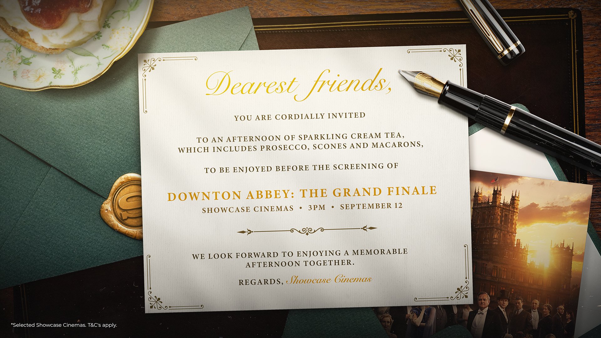 Downton Abbey Sparkling Tea Party