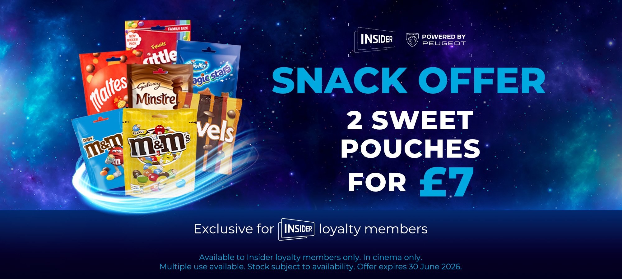 Insider Exclusive - 2 sweet pouches for £7